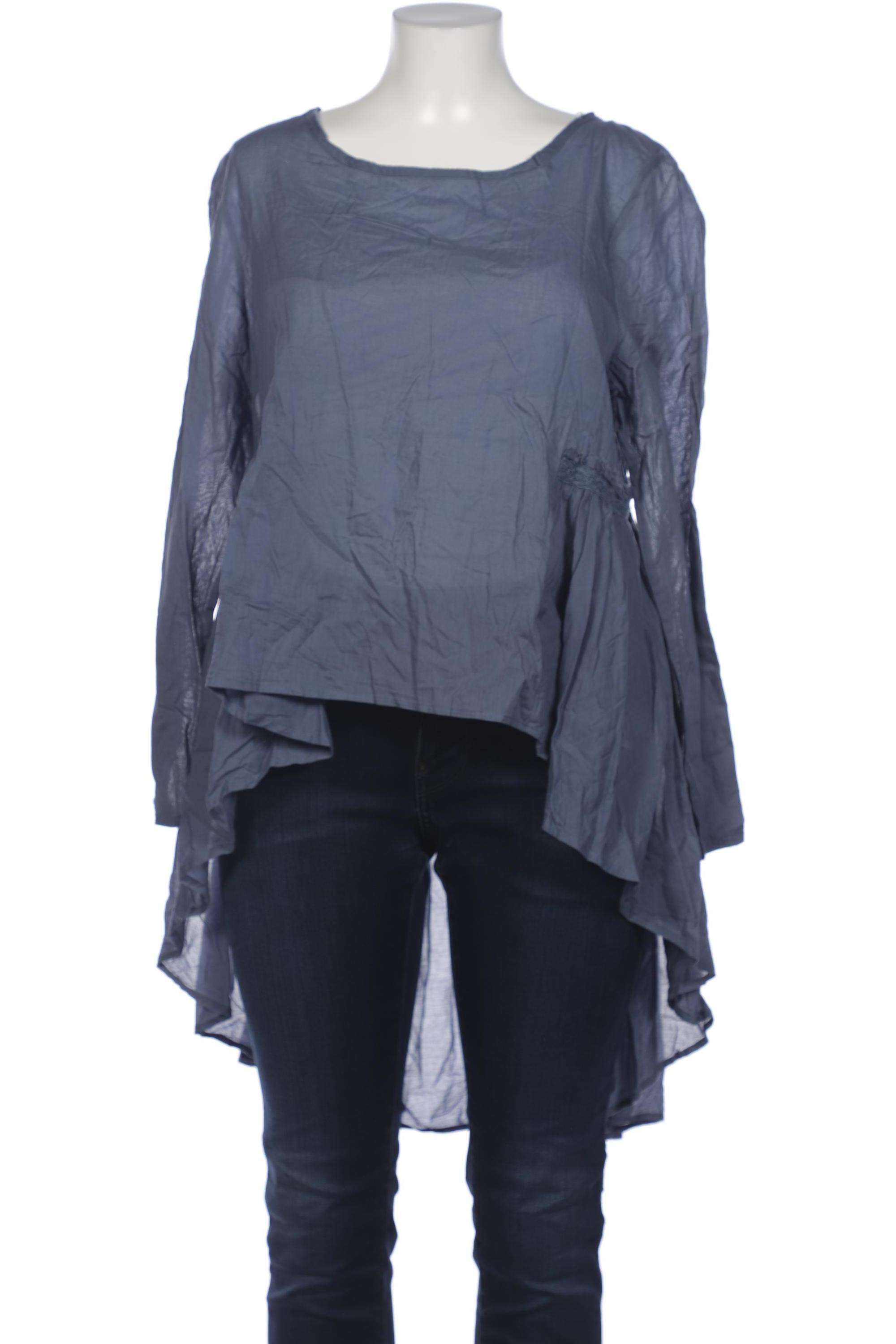 

Ewa i Walla Damen Bluse, blau, Gr. 44