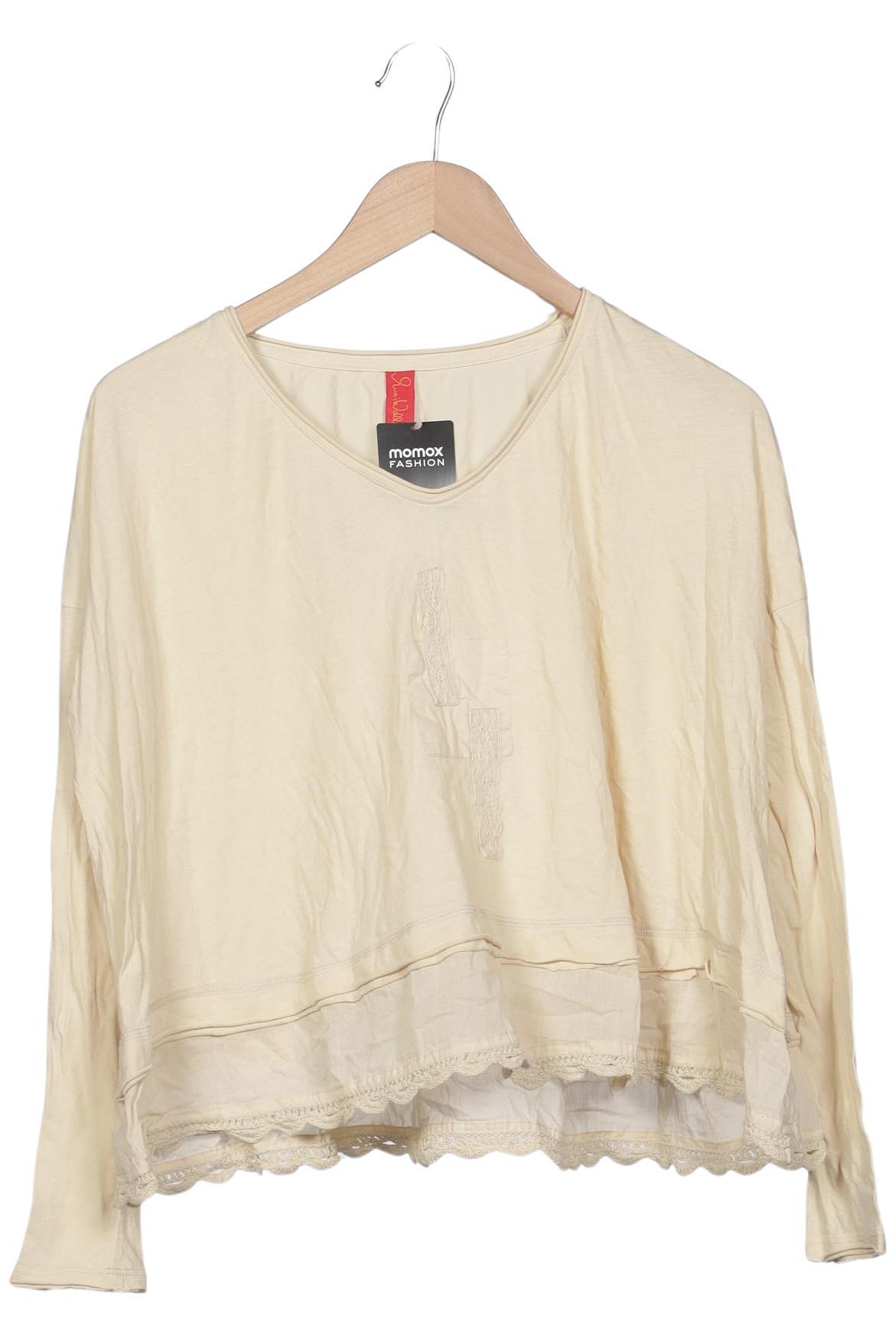 

Ewa i Walla Damen Langarmshirt, cremeweiß, Gr. 36