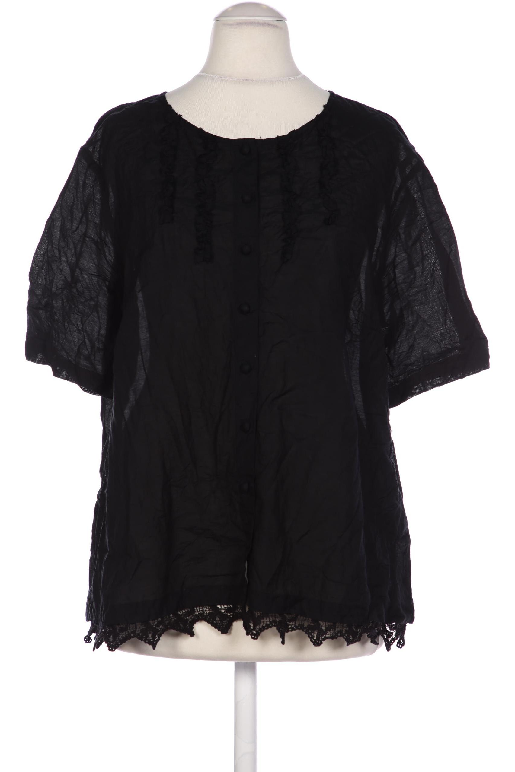

Ewa i Walla Damen Bluse, schwarz, Gr. 38