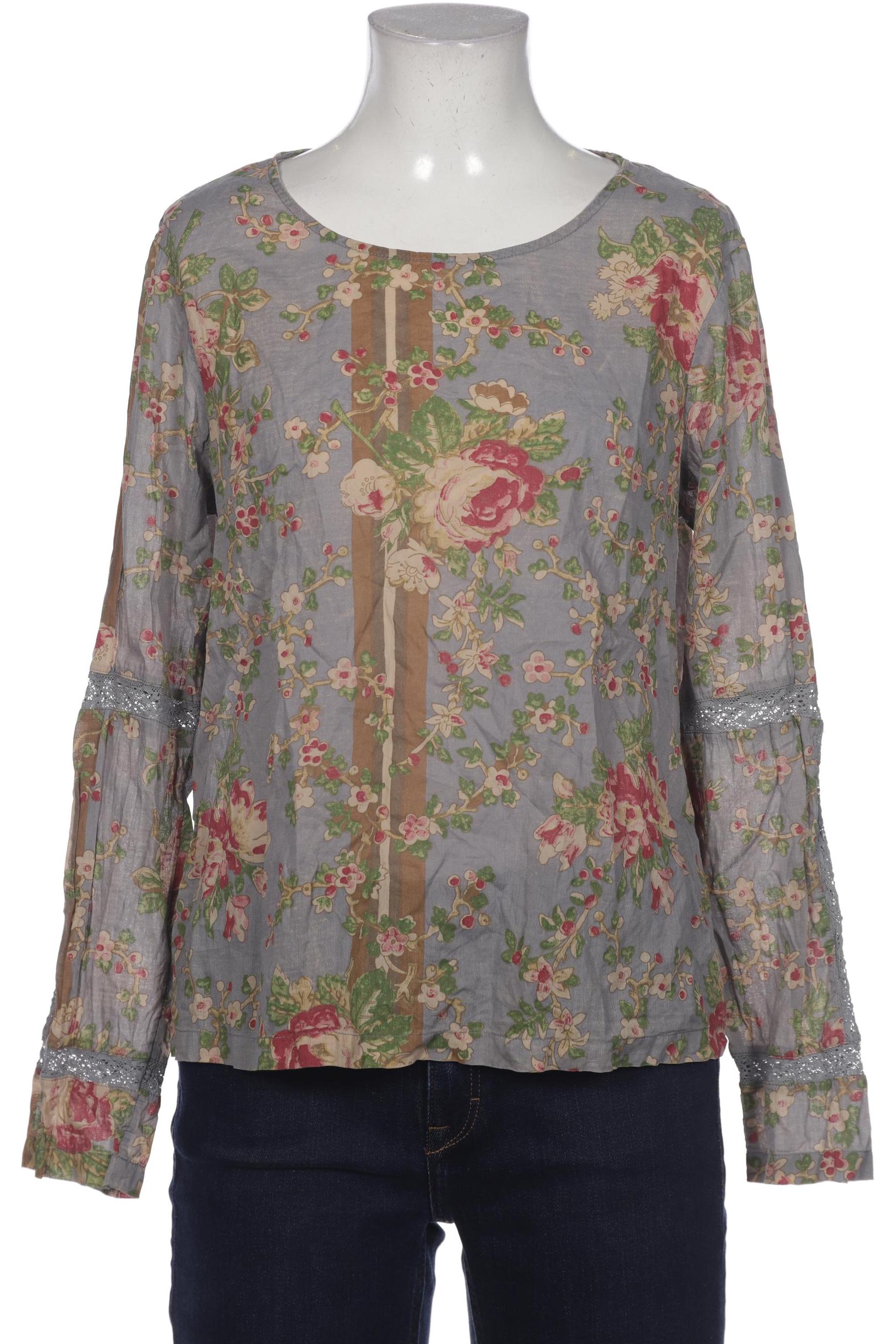 

Ewa i Walla Damen Bluse, blau, Gr. 36