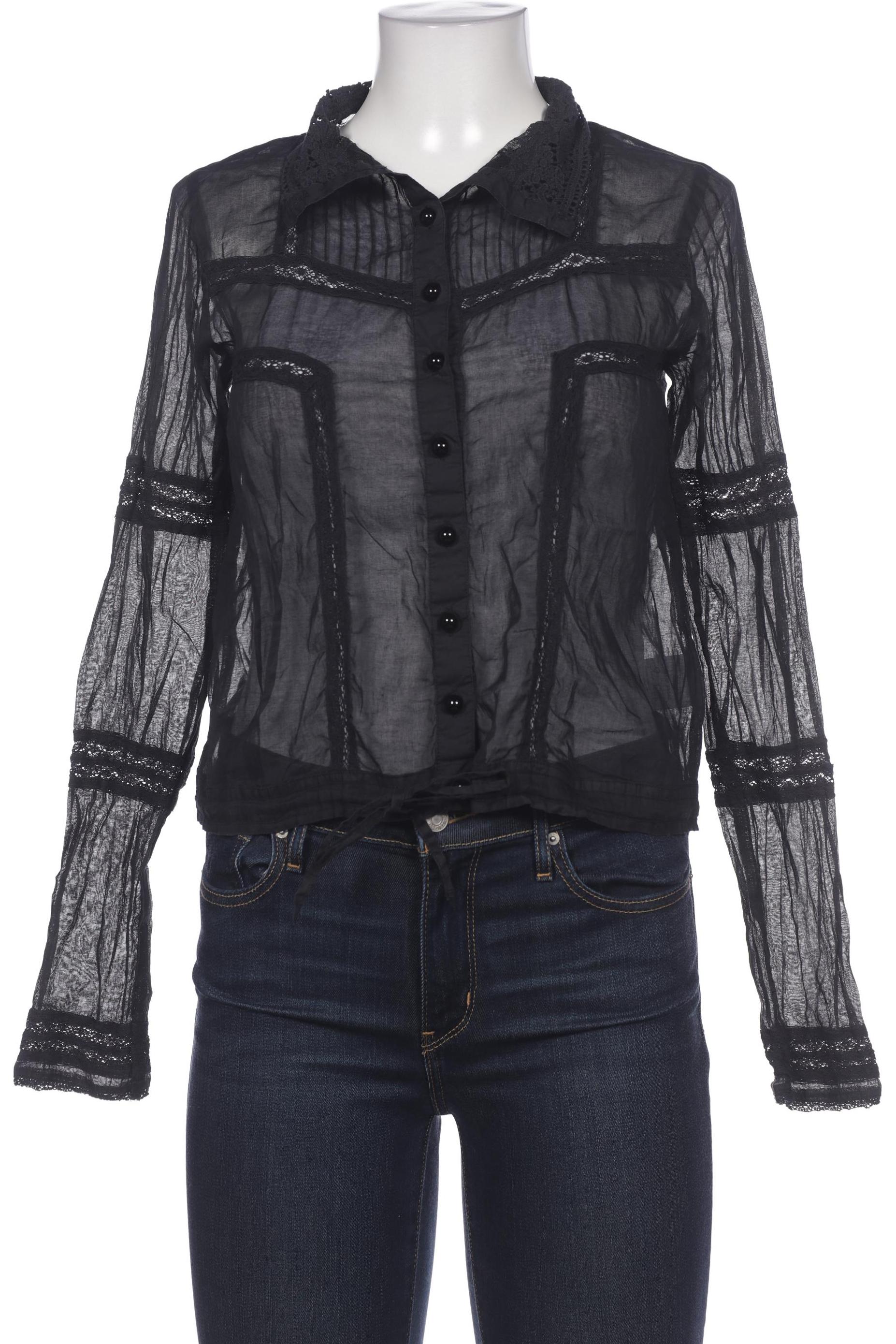 

Ewa i Walla Damen Bluse, schwarz, Gr. 36
