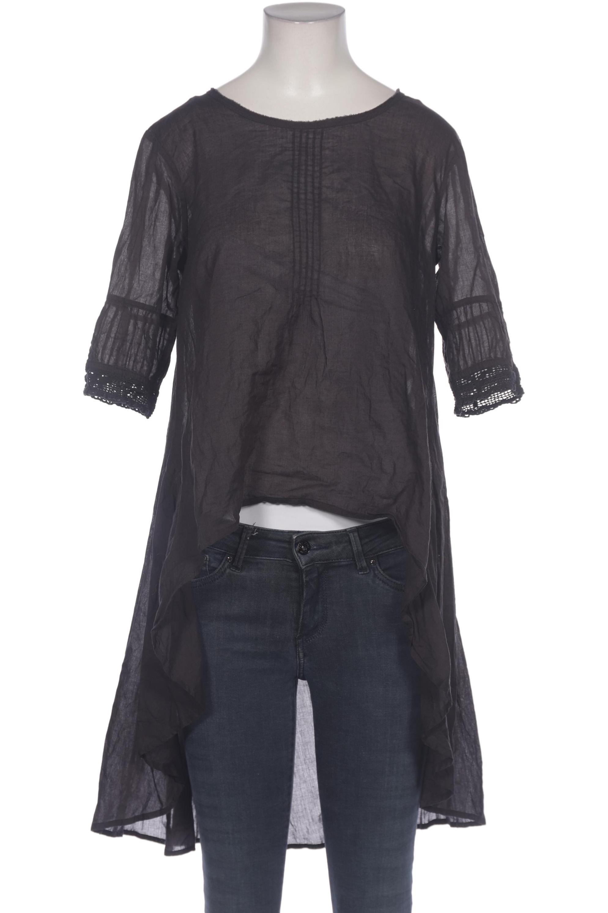 

Ewa i Walla Damen Bluse, schwarz, Gr. 34