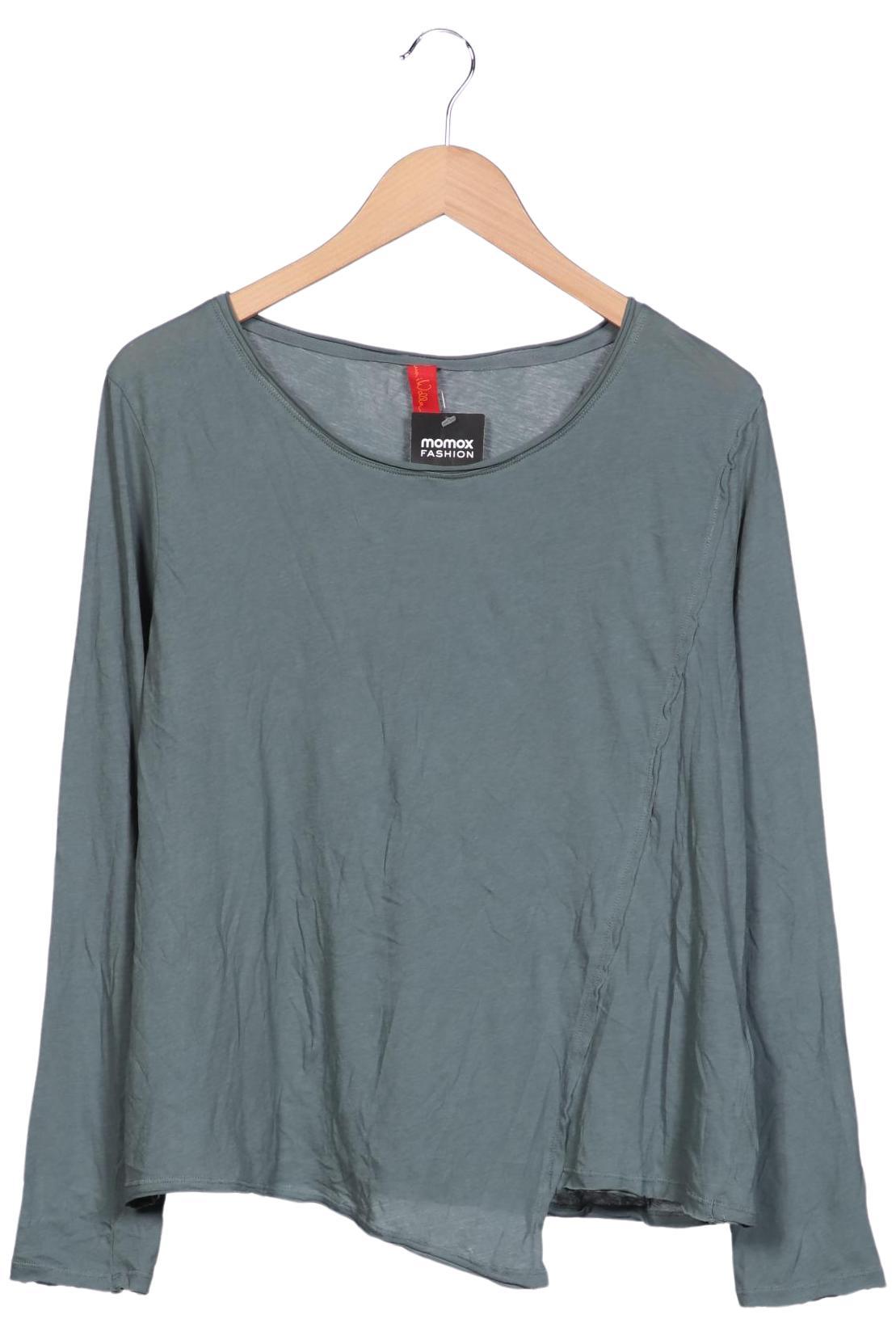 

Ewa i Walla Damen Langarmshirt, grün, Gr. 38