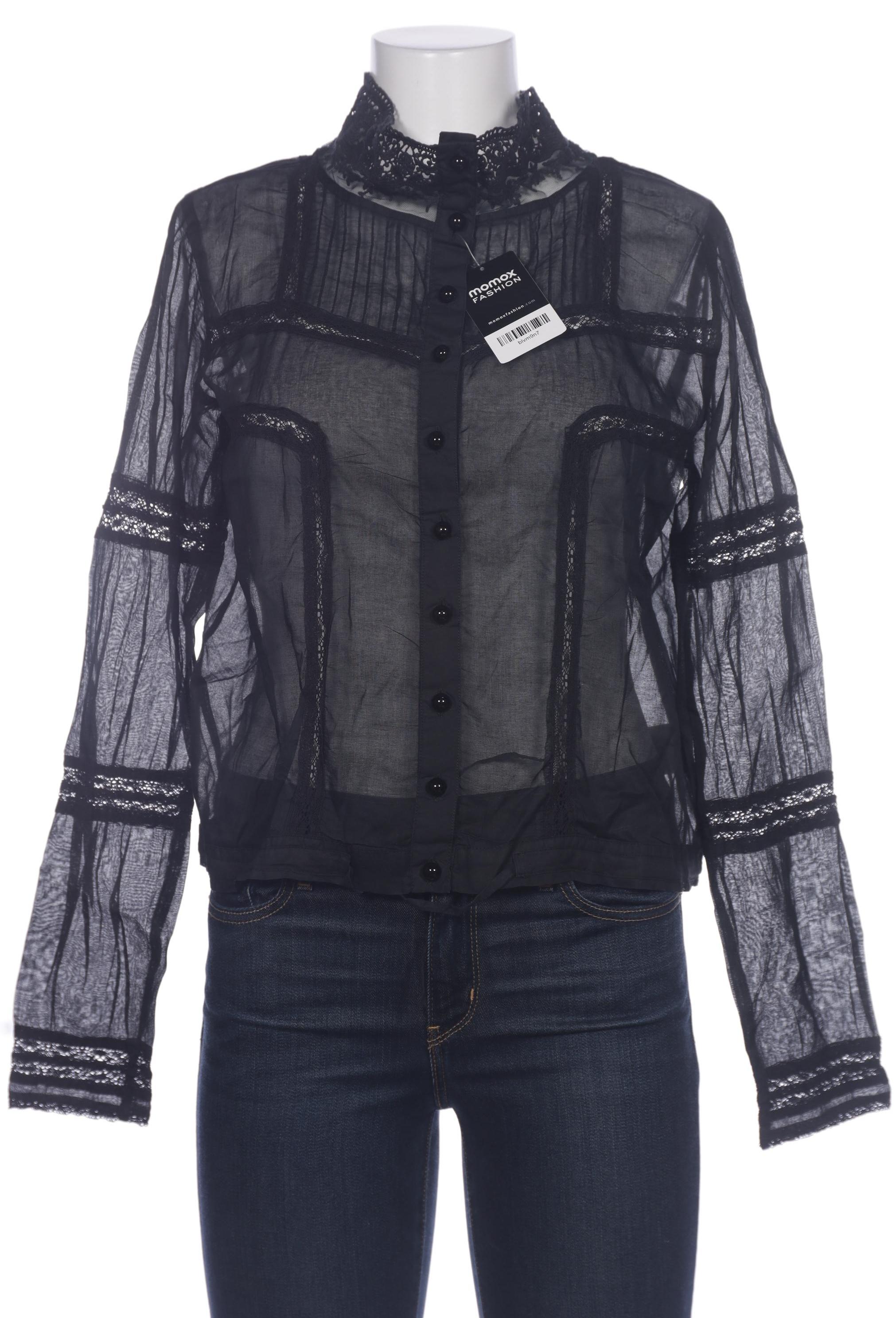 

Ewa i Walla Damen Bluse, schwarz, Gr. 42