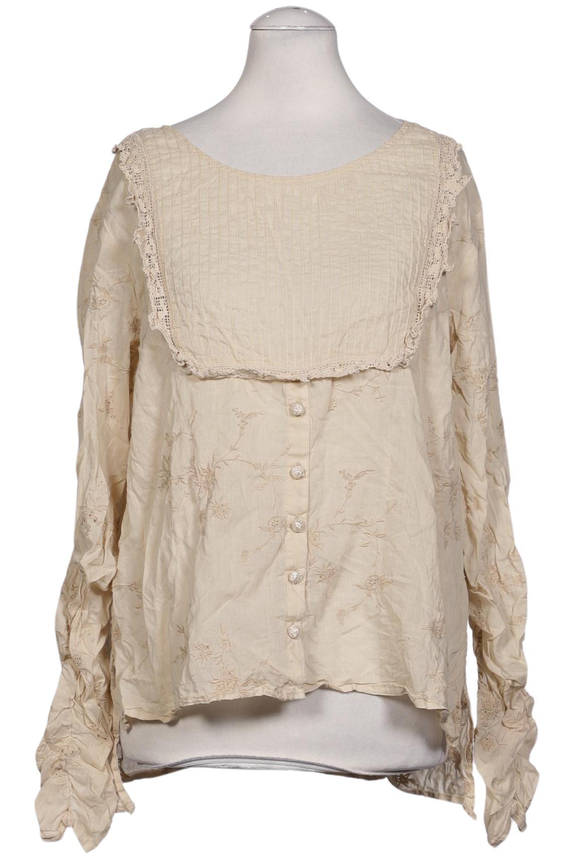

Ewa i Walla Damen Bluse, beige, Gr. 36