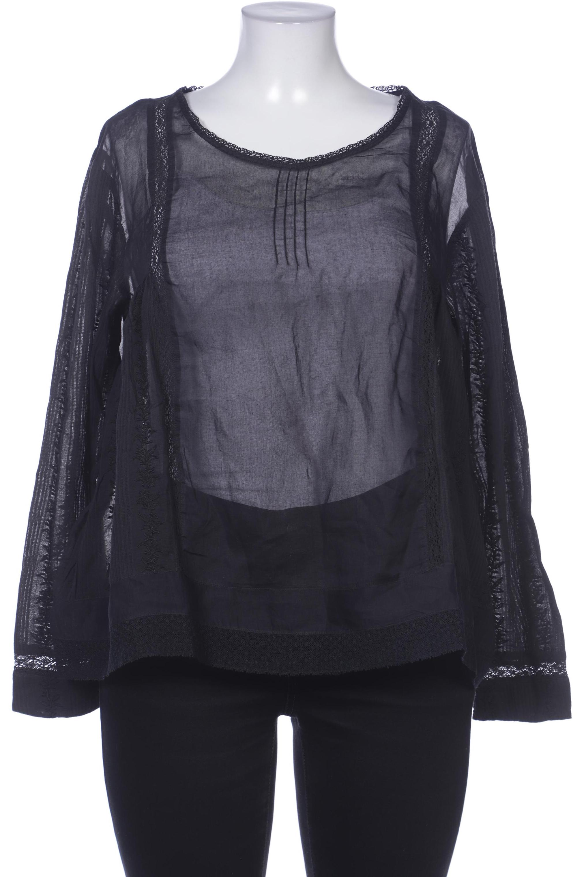 

Ewa i Walla Damen Bluse, schwarz, Gr. 44