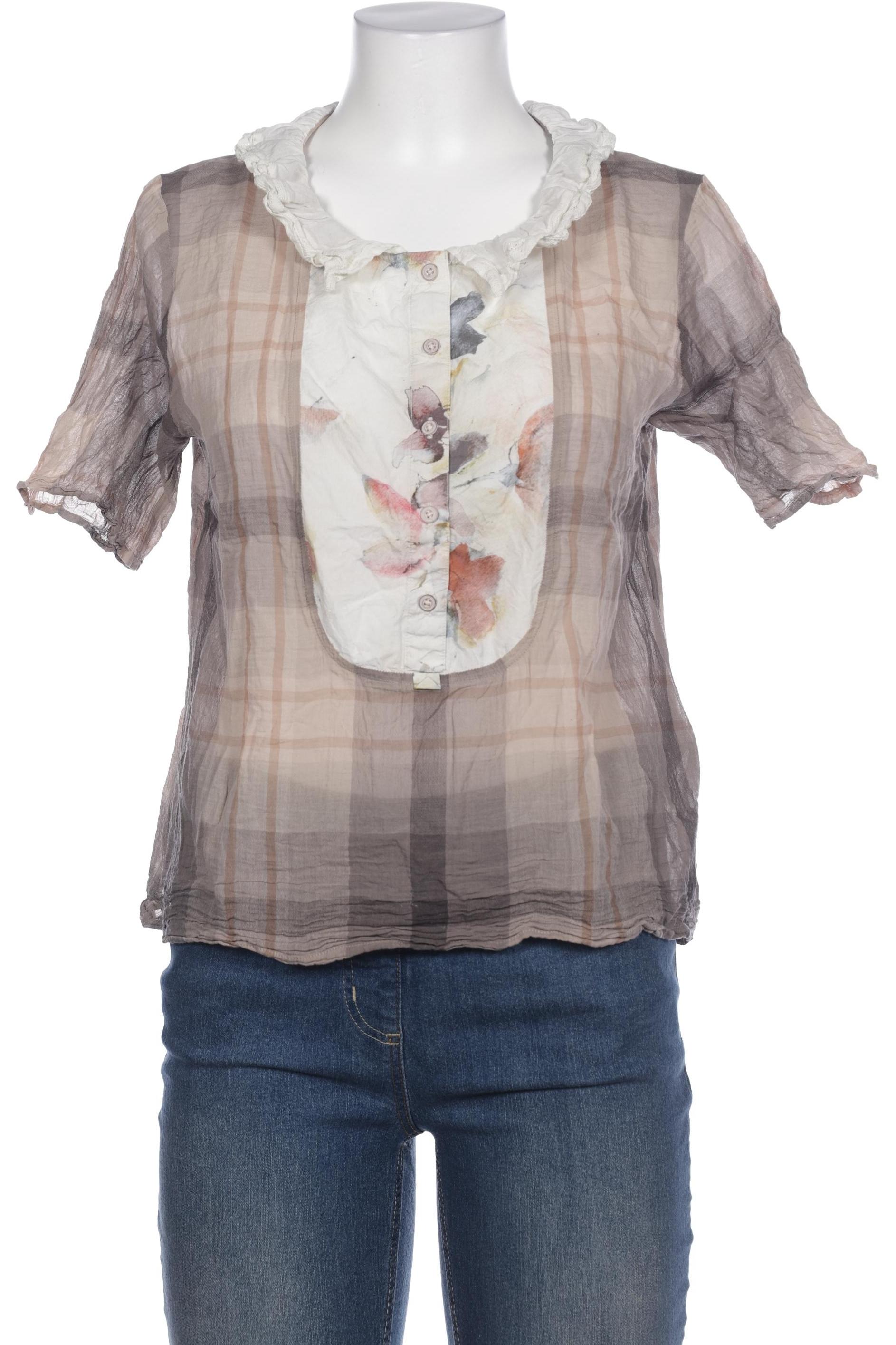 

Ewa i Walla Damen Bluse, braun, Gr. 38