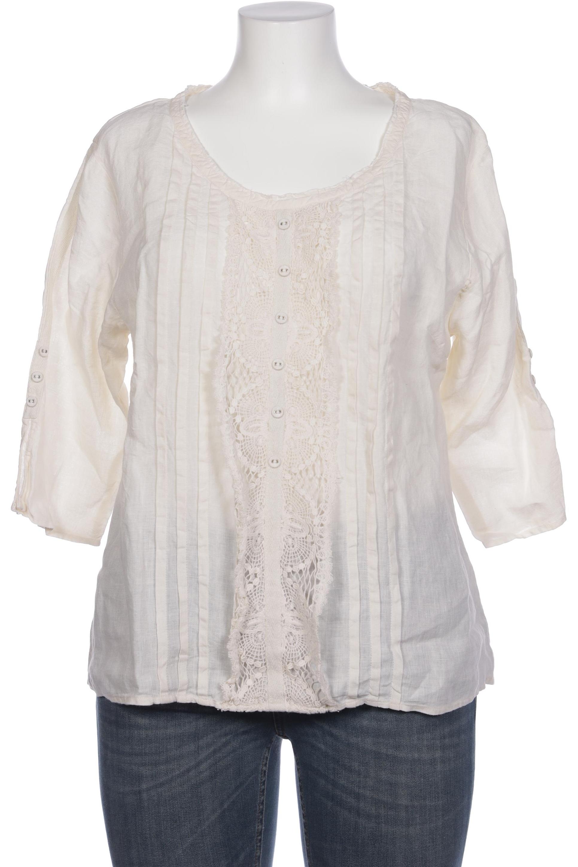 

Ewa i Walla Damen Bluse, cremeweiß, Gr. 42