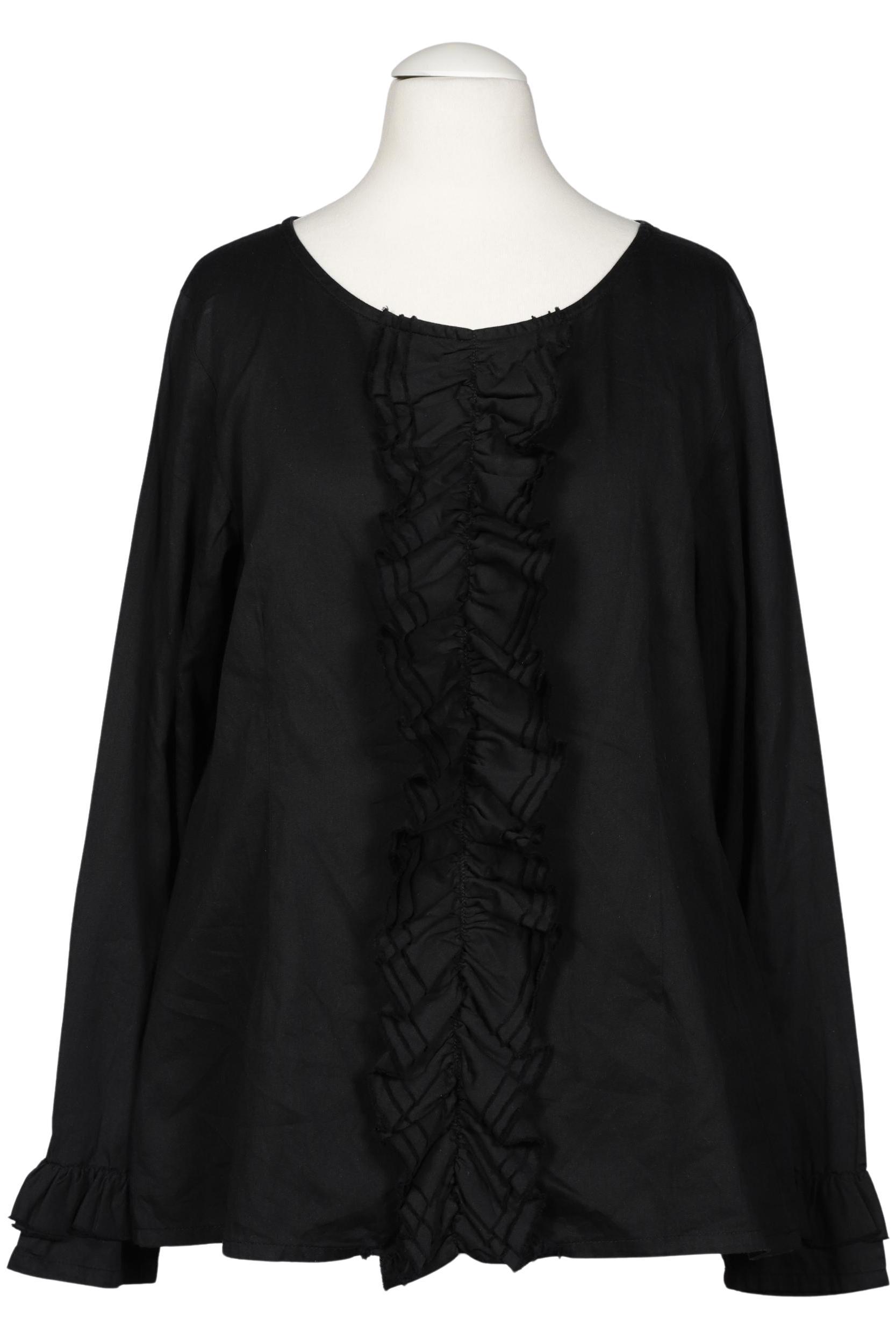 

Ewa i Walla Damen Bluse, schwarz, Gr. 34