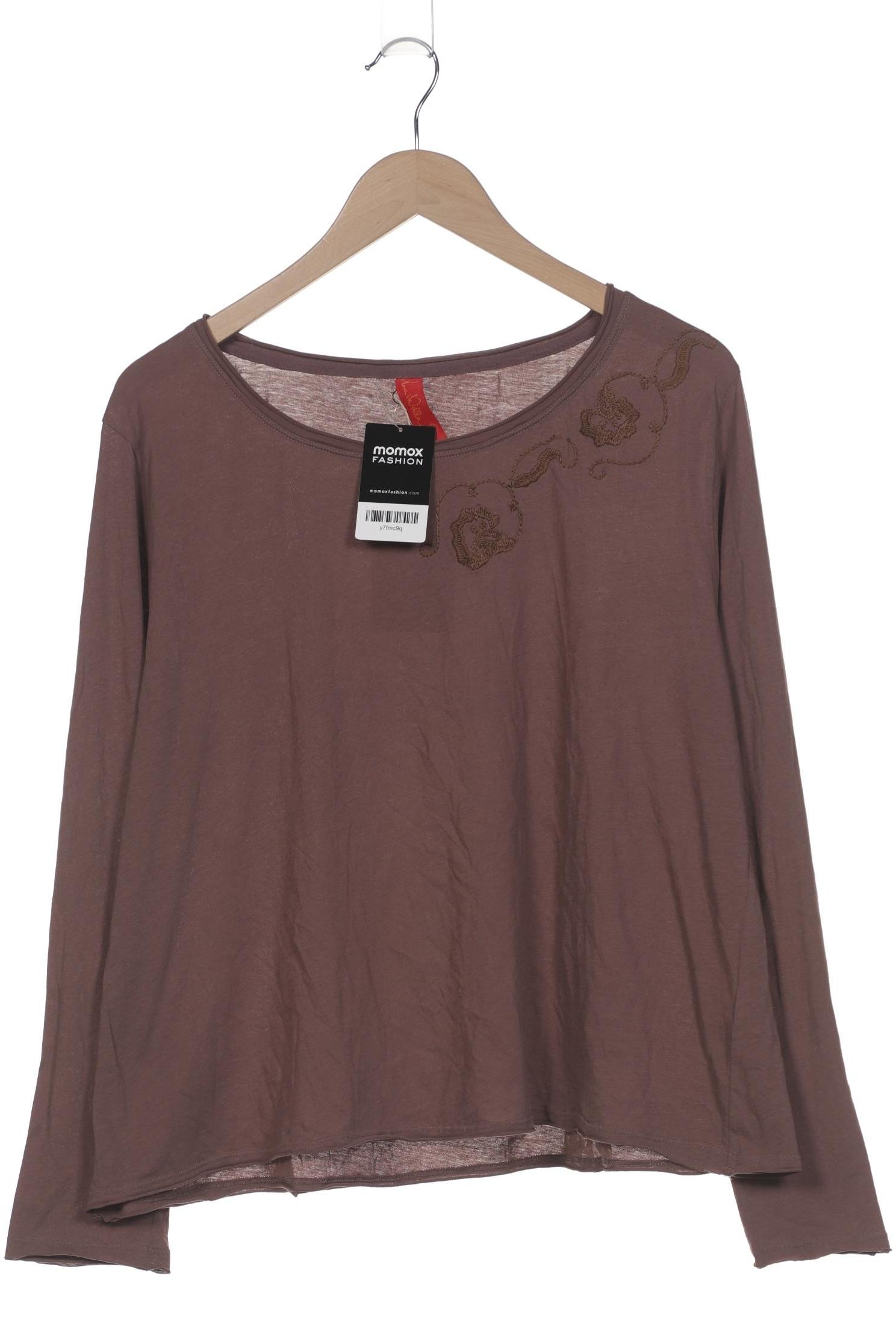 

Ewa i Walla Damen Langarmshirt, bordeaux, Gr. 44