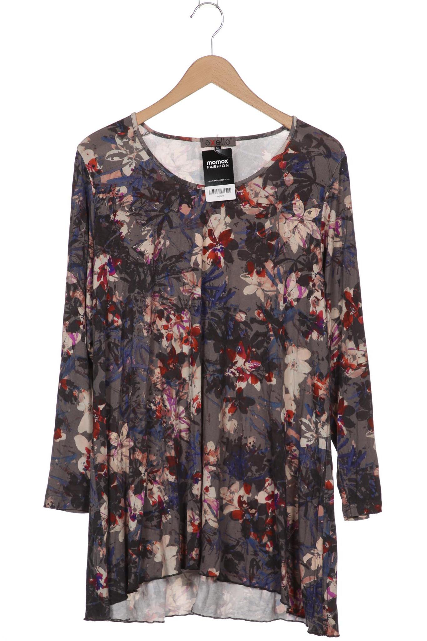 

exelle Damen Langarmshirt, grau, Gr. 38