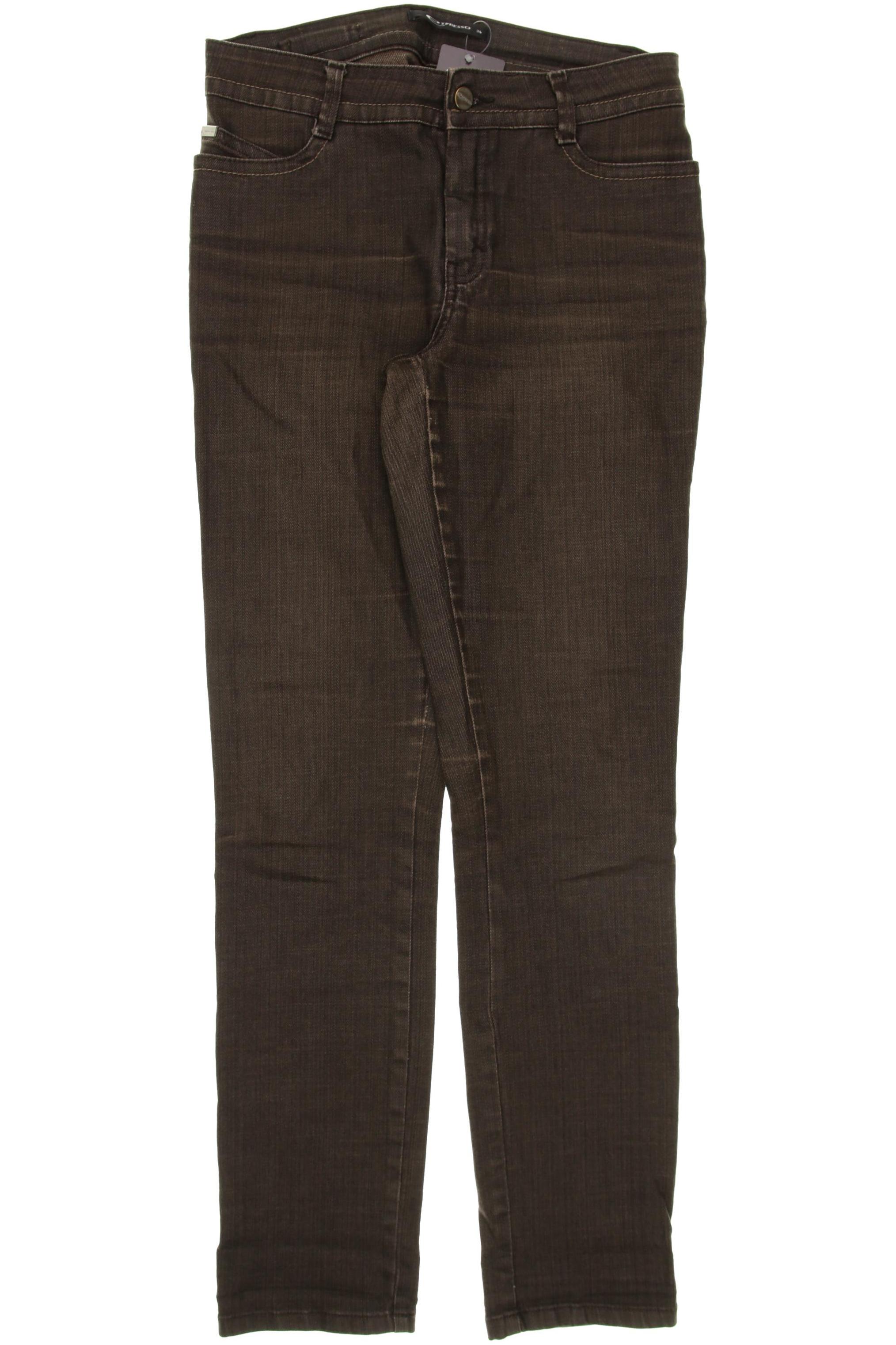 

Expresso Damen Jeans, braun, Gr. 34