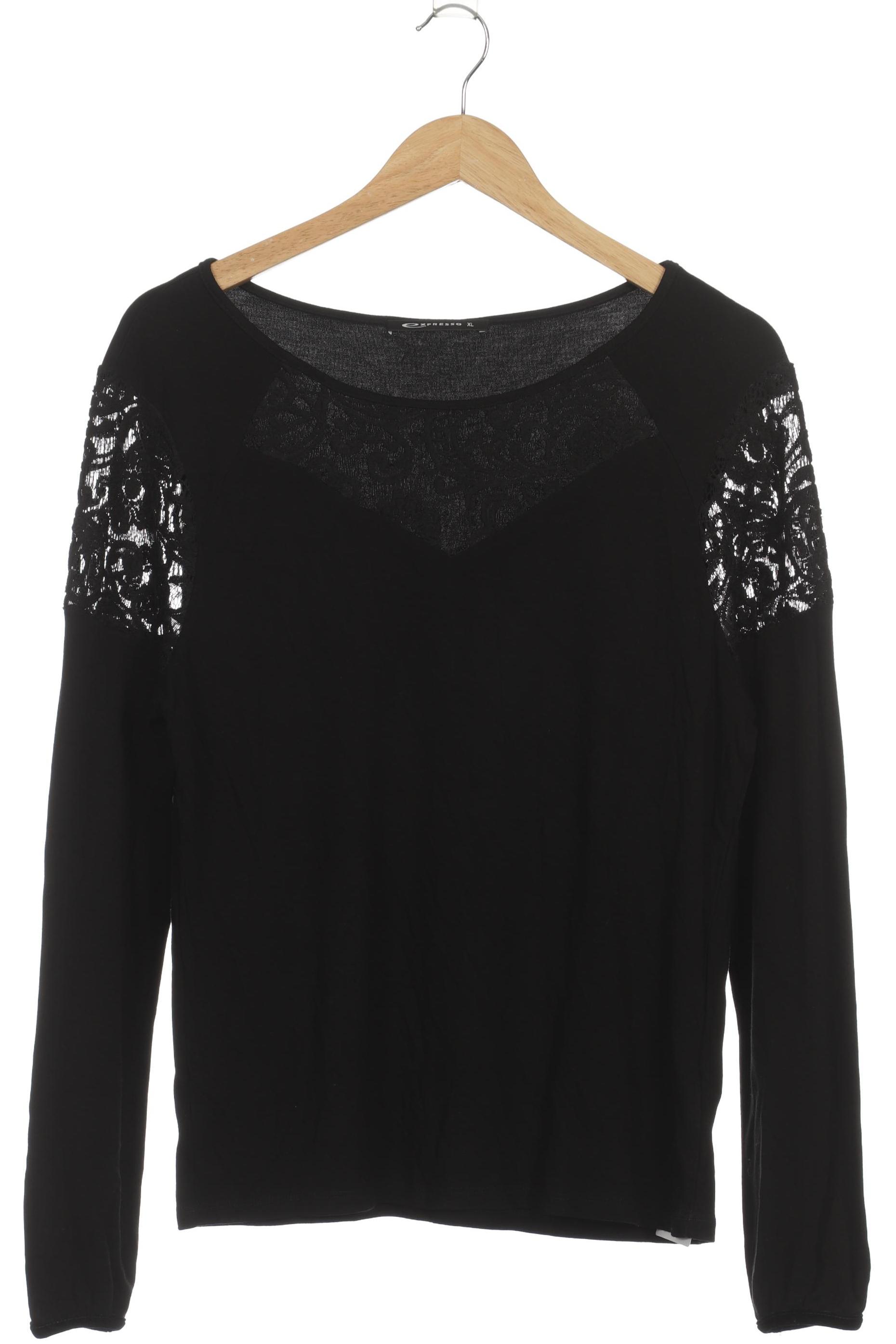 

Expresso Damen Langarmshirt, schwarz, Gr. 44