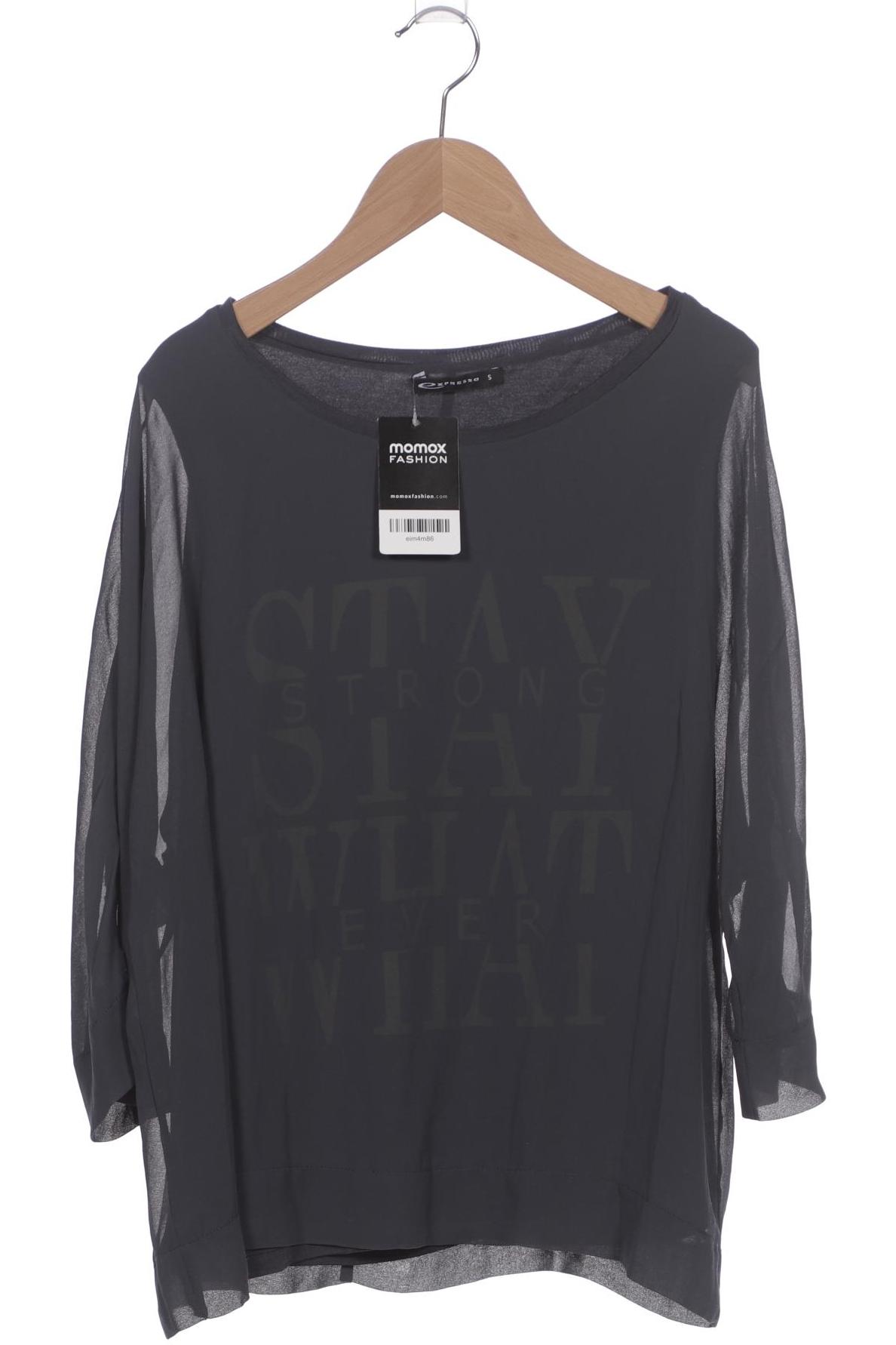 

Expresso Damen Langarmshirt, grau, Gr. 36