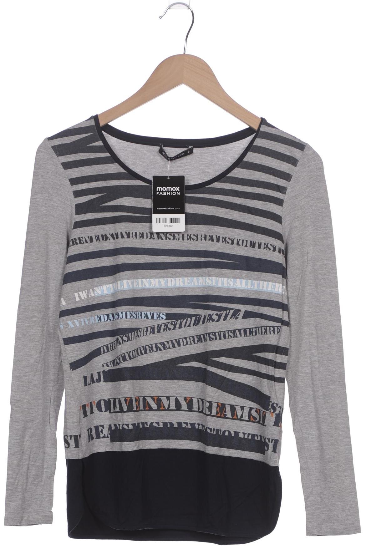 

Expresso Damen Langarmshirt, grau, Gr. 36