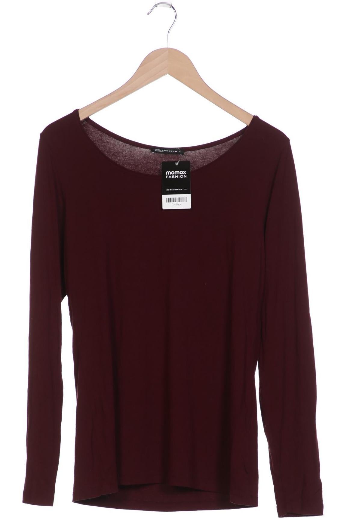 

Expresso Damen Langarmshirt, bordeaux, Gr. 44