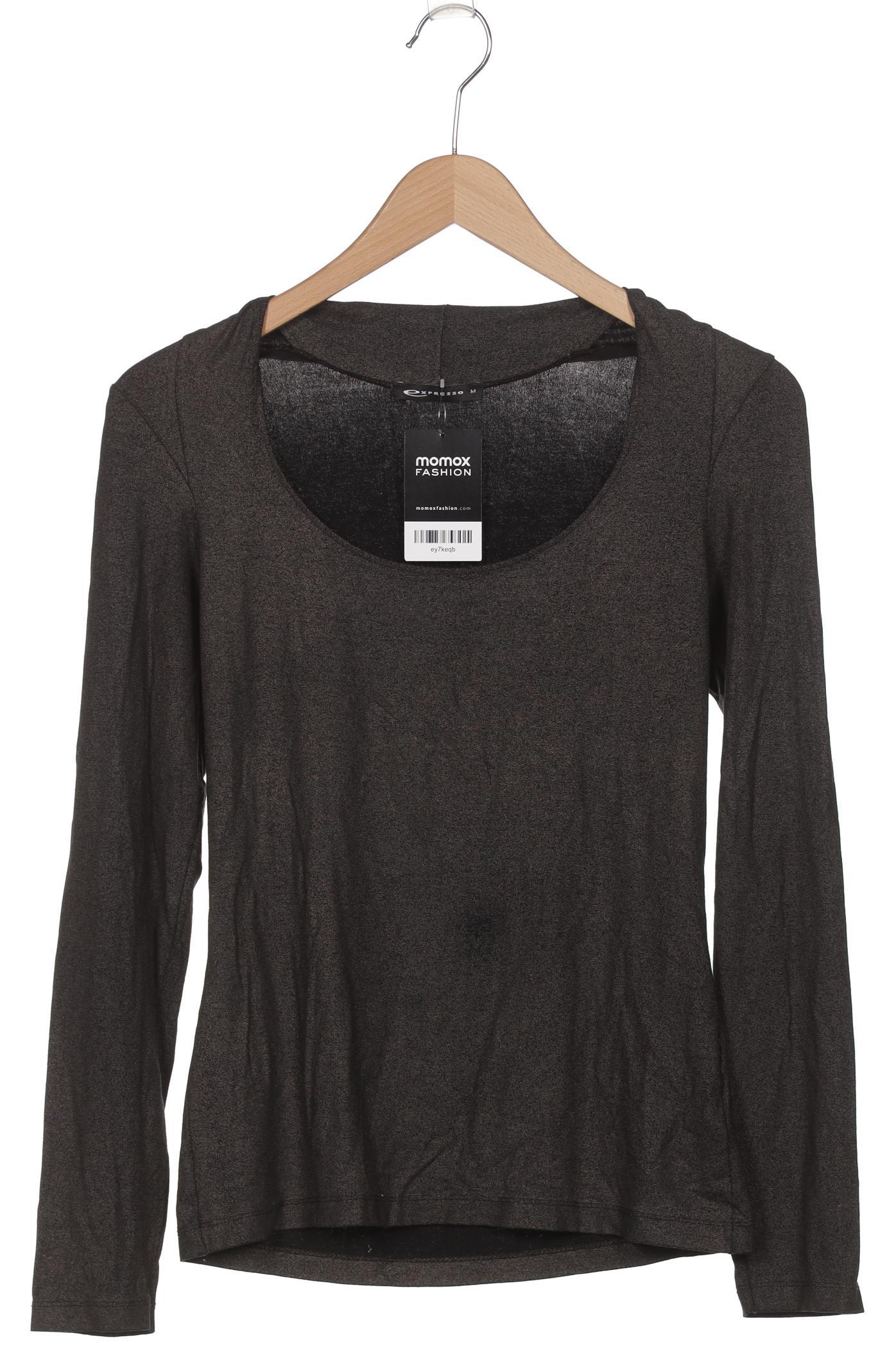 

Expresso Damen Langarmshirt, grau, Gr. 38