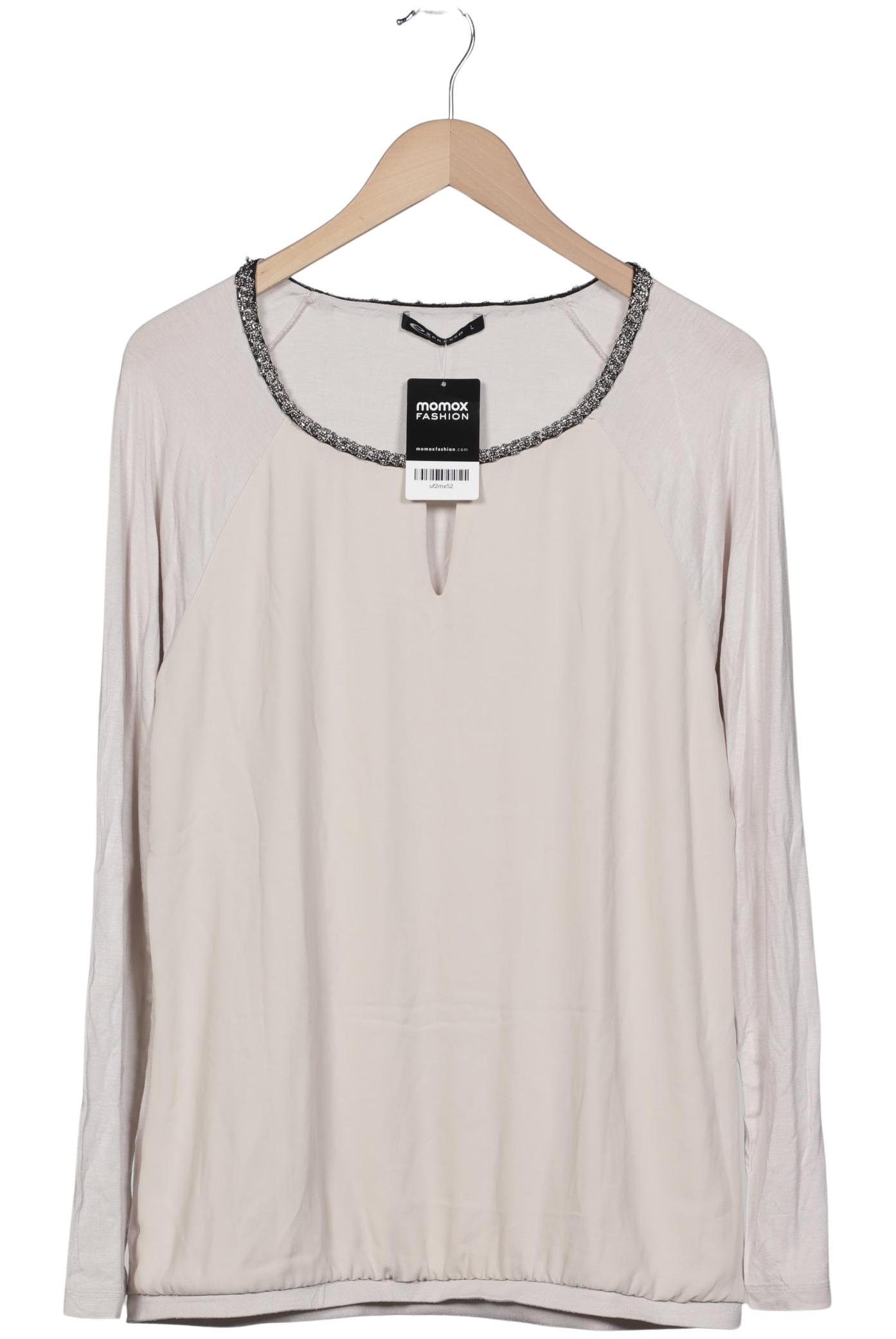 

Expresso Damen Langarmshirt, beige, Gr. 42