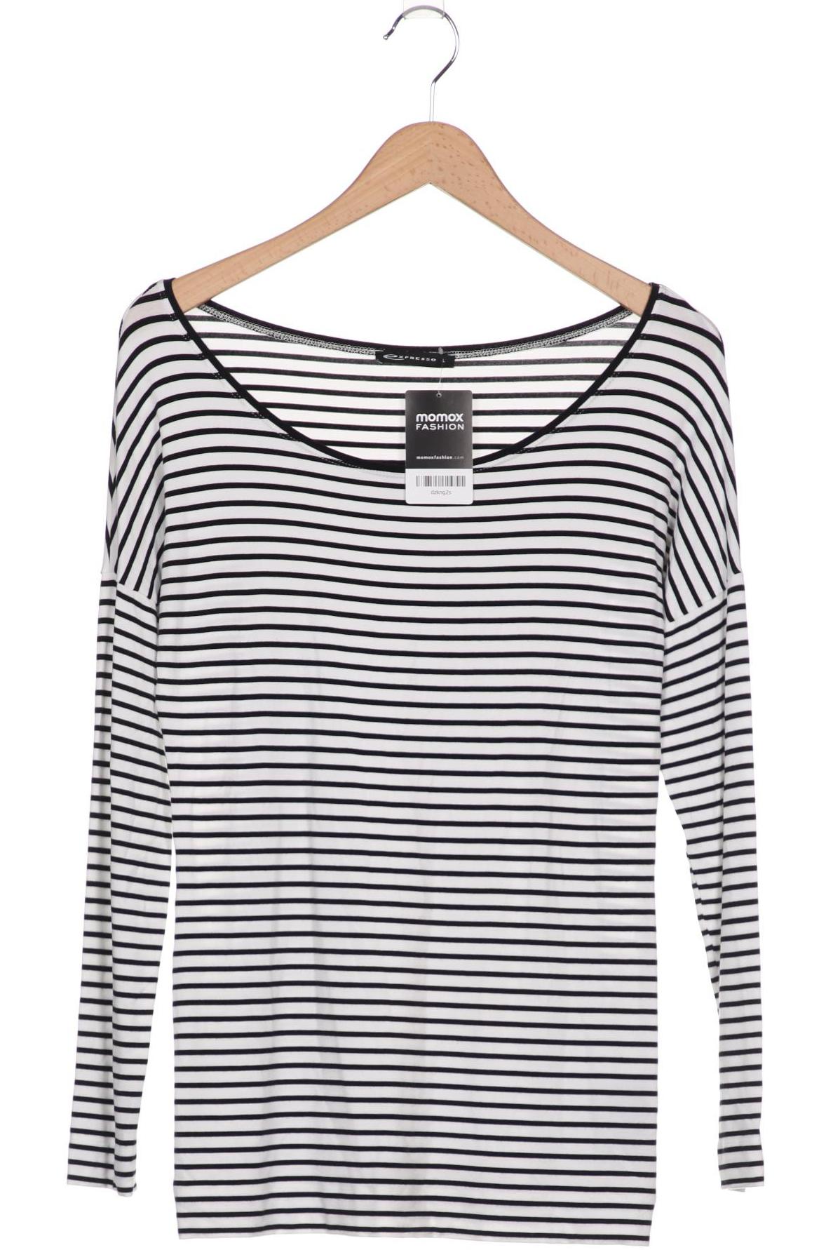 

EXPRESSO Damen Langarmshirt, weiß