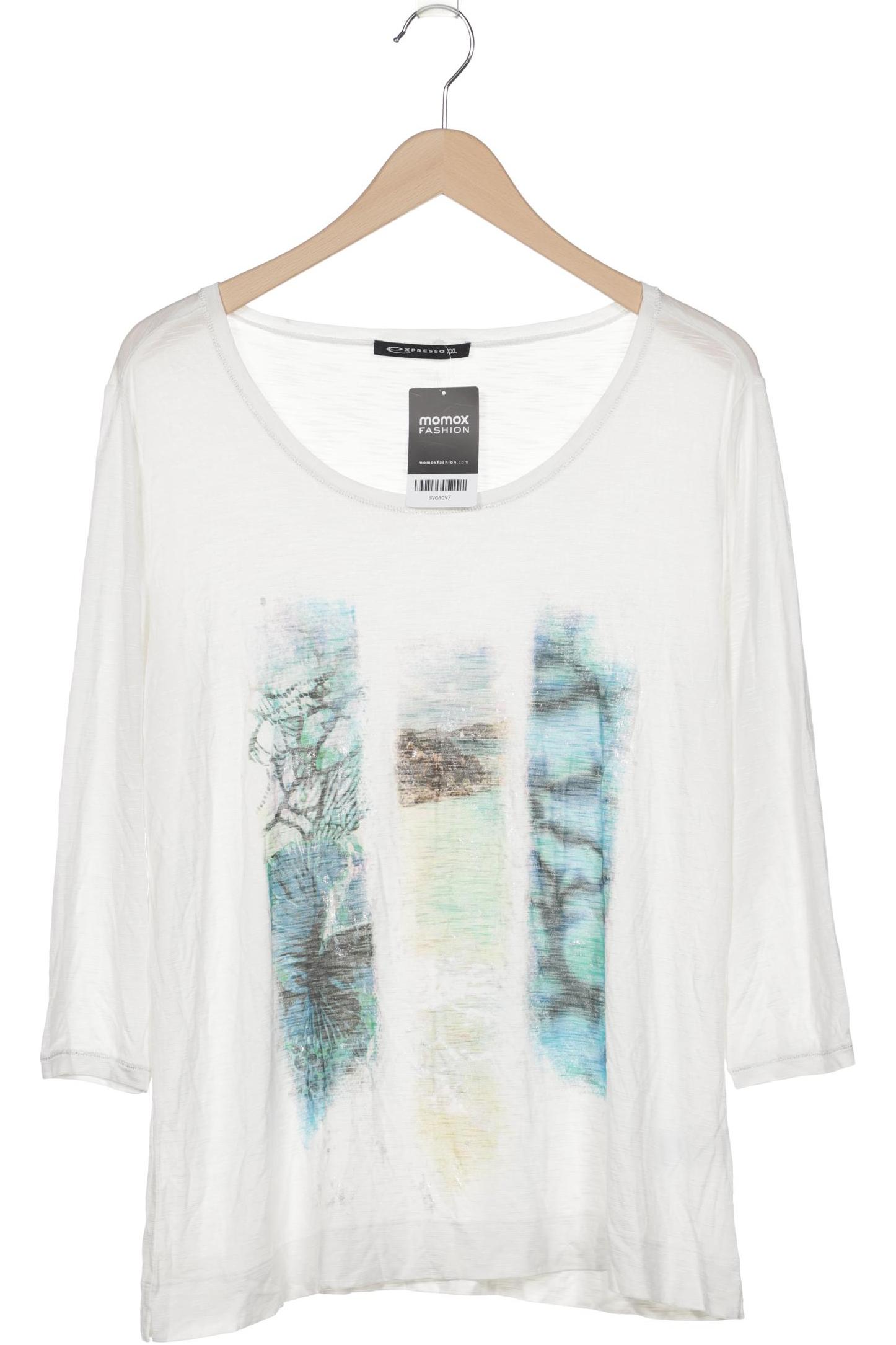 

Expresso Damen Langarmshirt, weiß, Gr. 46
