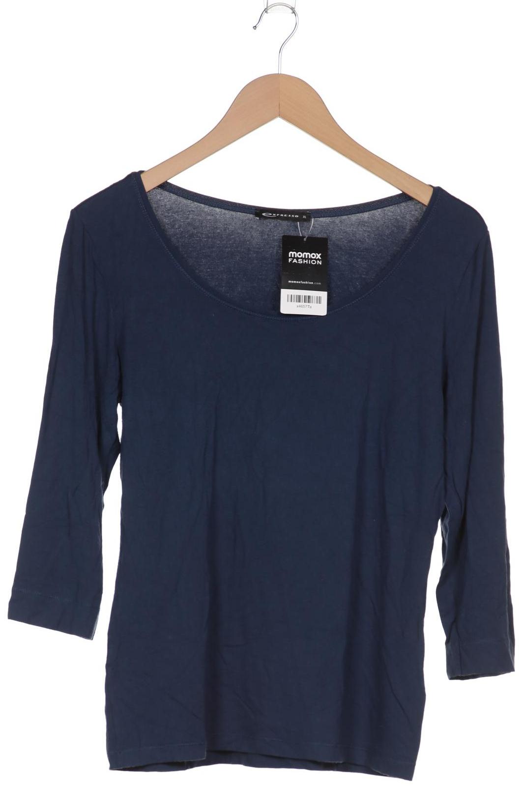 

Expresso Damen Langarmshirt, blau, Gr. 44