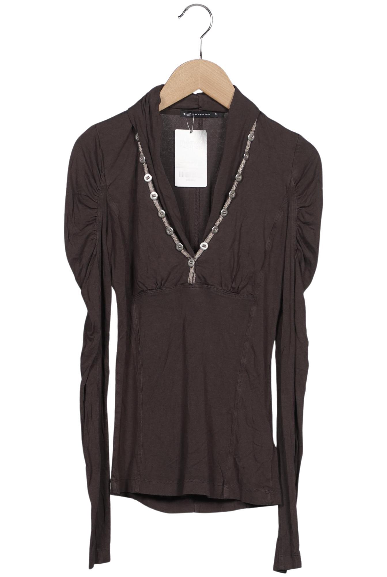 

Expresso Damen Langarmshirt, grau, Gr. 36