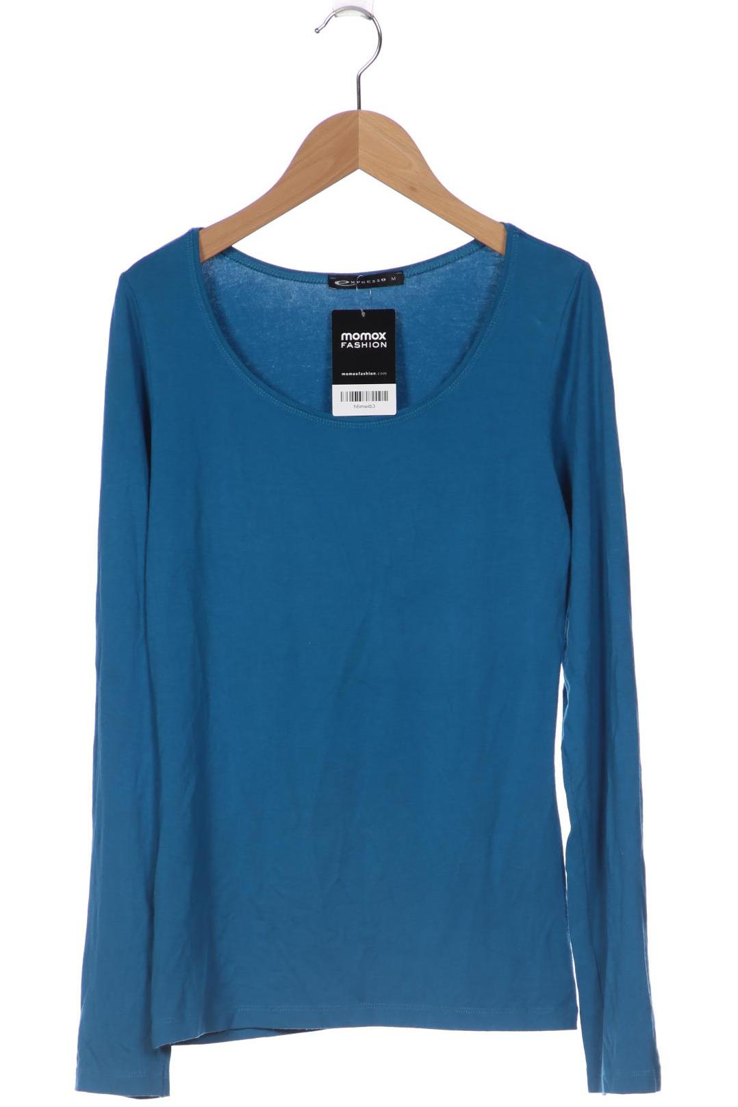 

Expresso Damen Langarmshirt, blau, Gr. 38