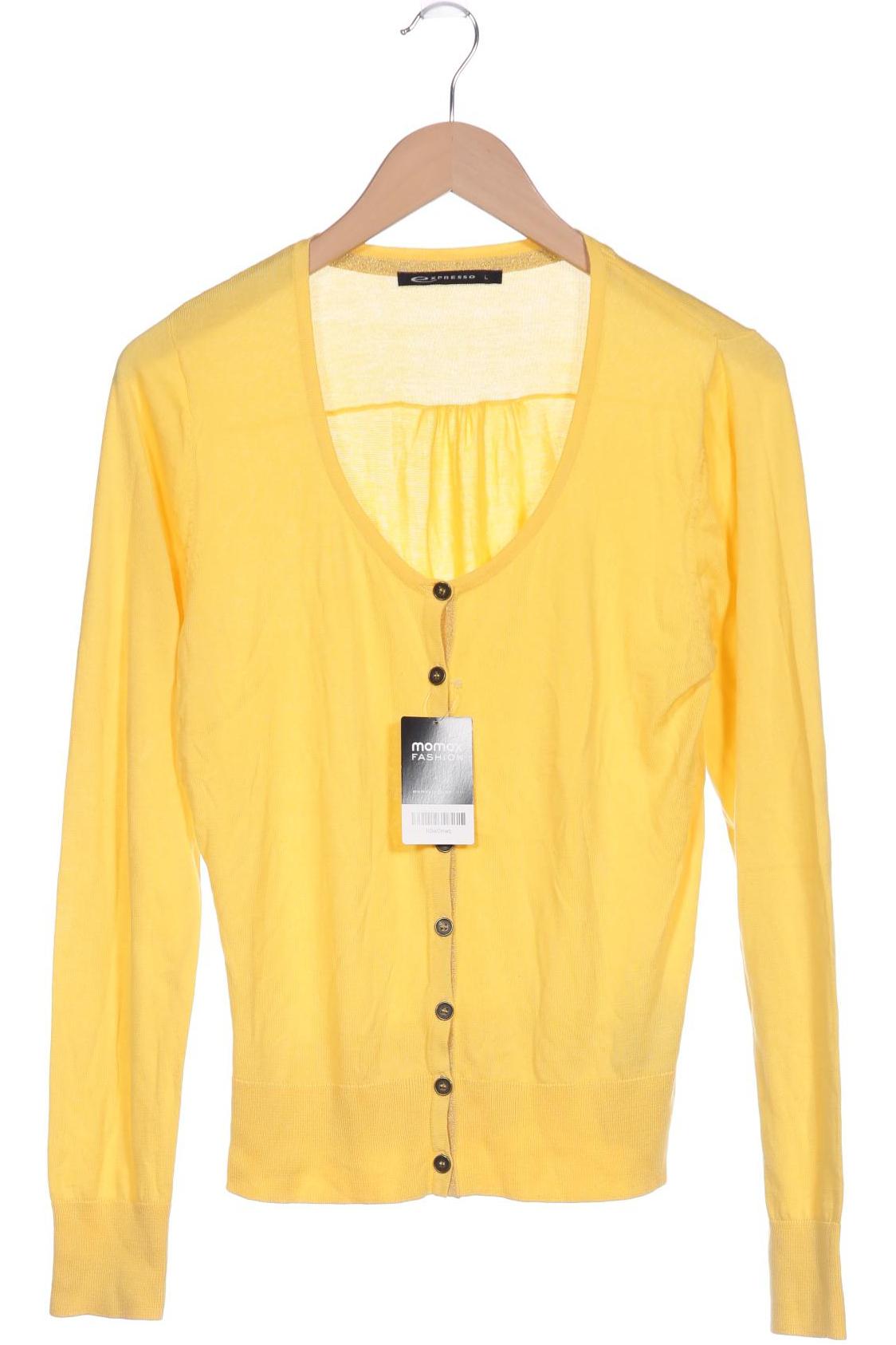 

Expresso Damen Strickjacke, gelb, Gr. 42