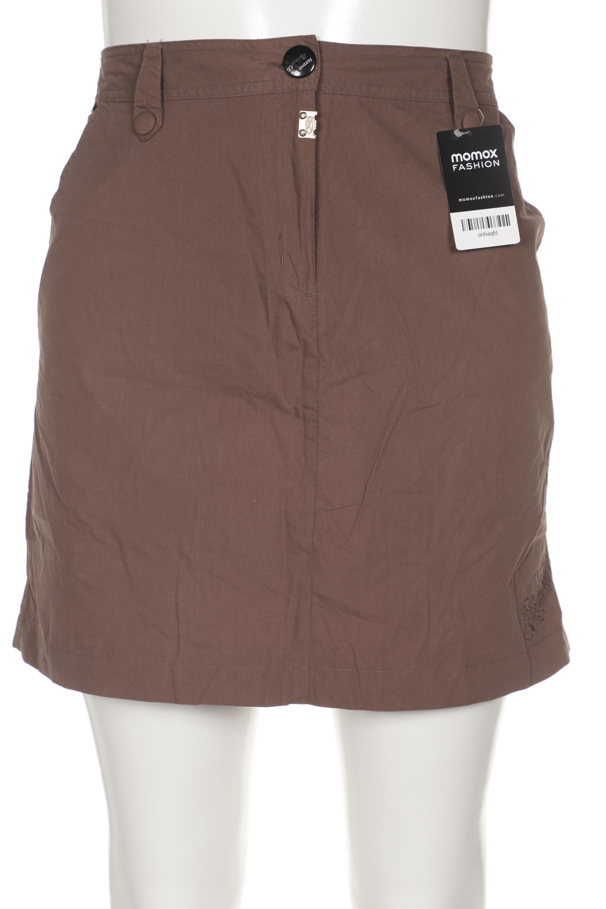 

exxtasy Damen Rock, braun