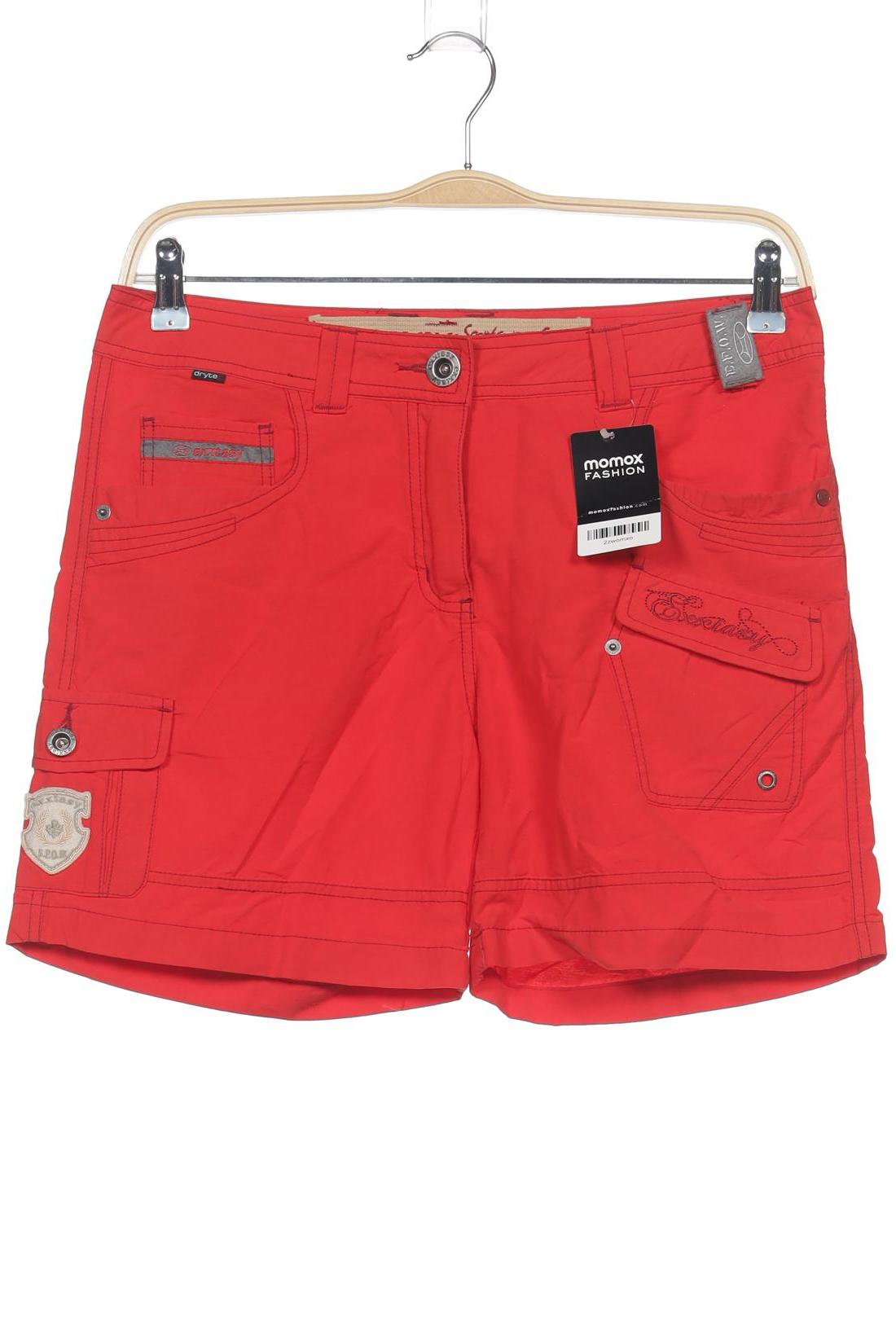 

exxtasy Damen Shorts, rot, Gr. 38