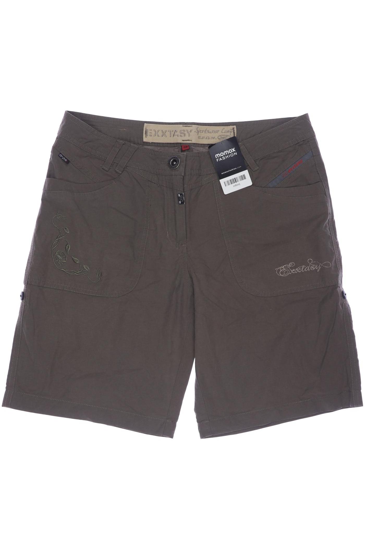 

exxtasy Damen Shorts, braun, Gr. 40