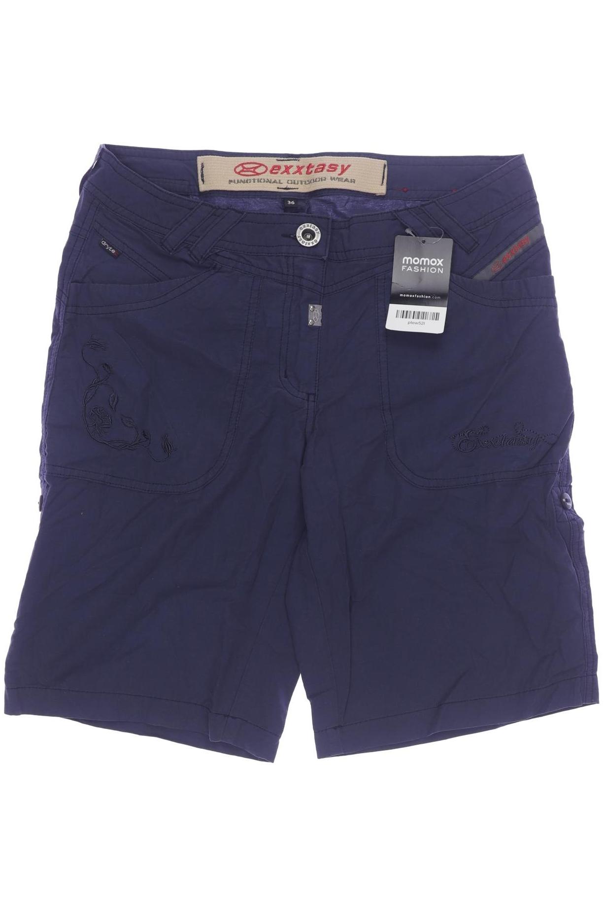 Thumbnail - exxtasy Damen Shorts, marineblau, Gr. 36
