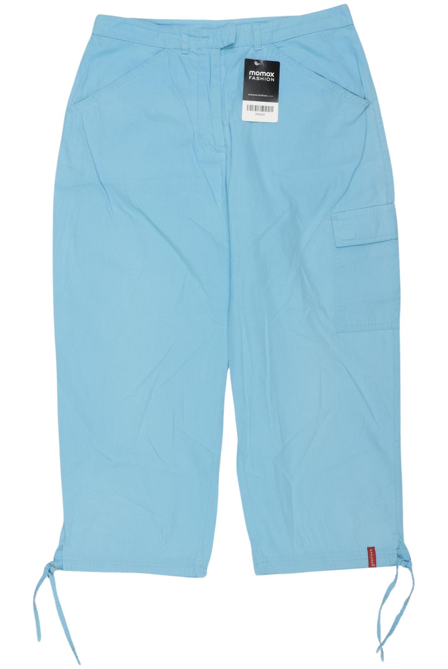 

exxtasy Damen Stoffhose, hellblau, Gr. 36