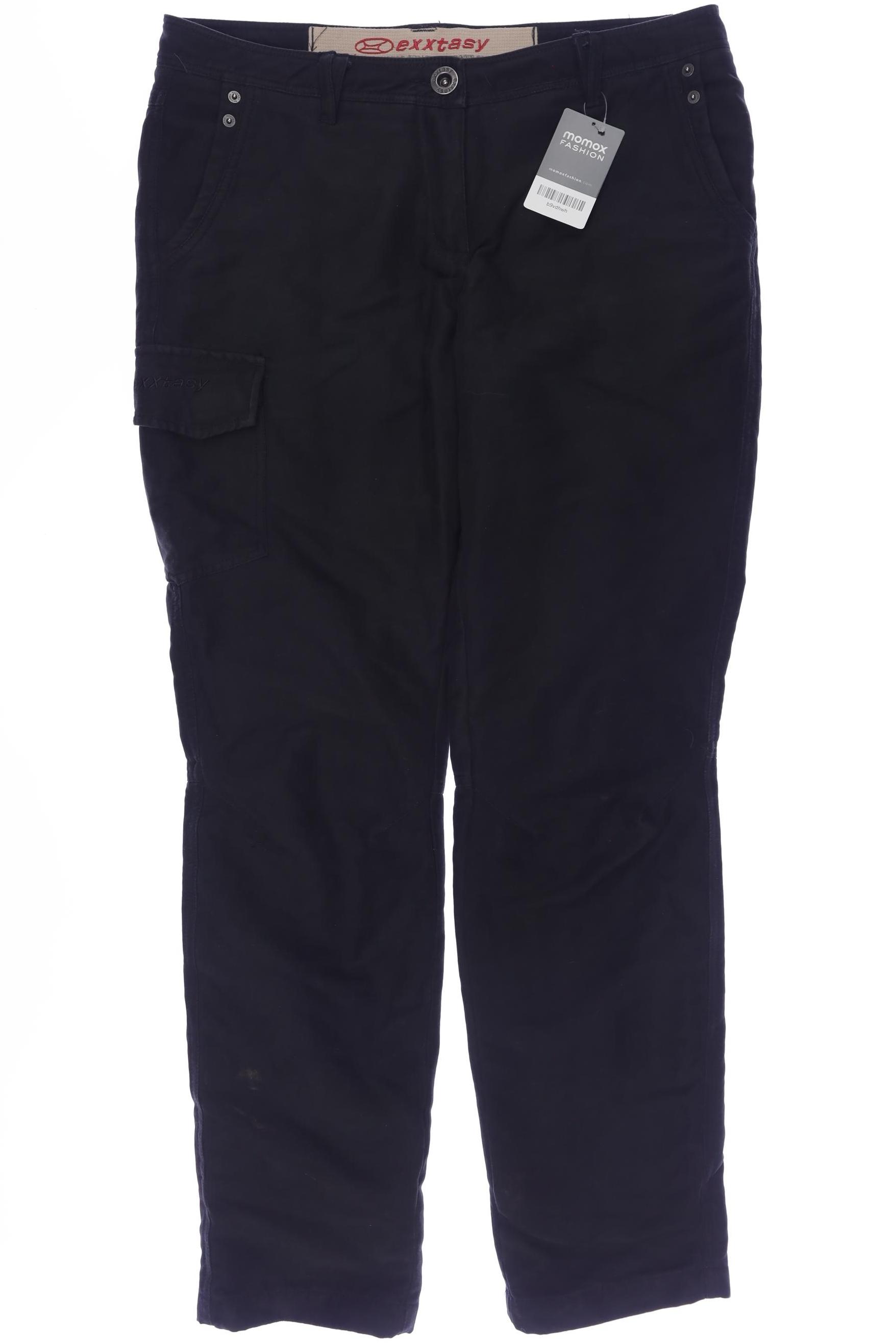 

exxtasy Damen Stoffhose, schwarz, Gr. 40