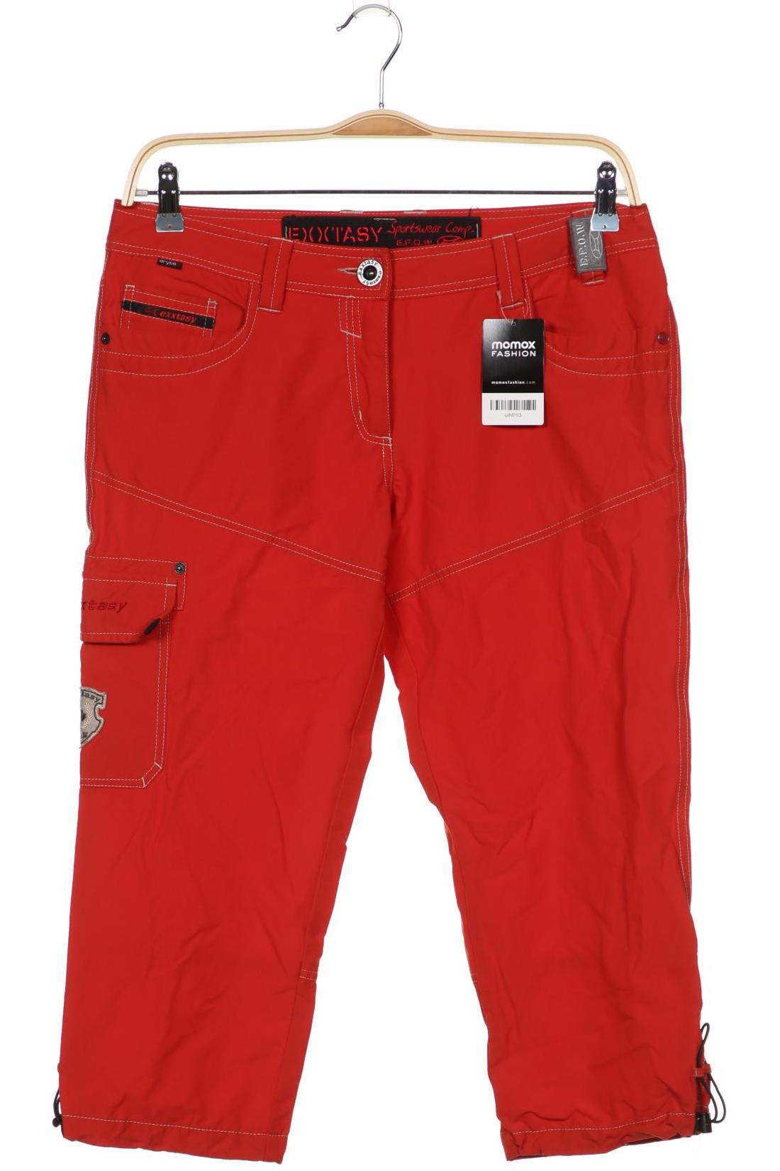 

exxtasy Damen Stoffhose, rot, Gr. 40