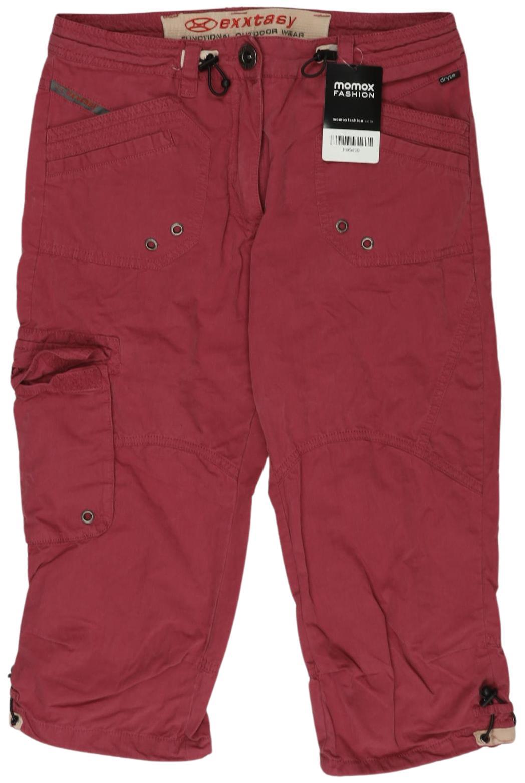 

exxtasy Damen Stoffhose, rot, Gr. 34