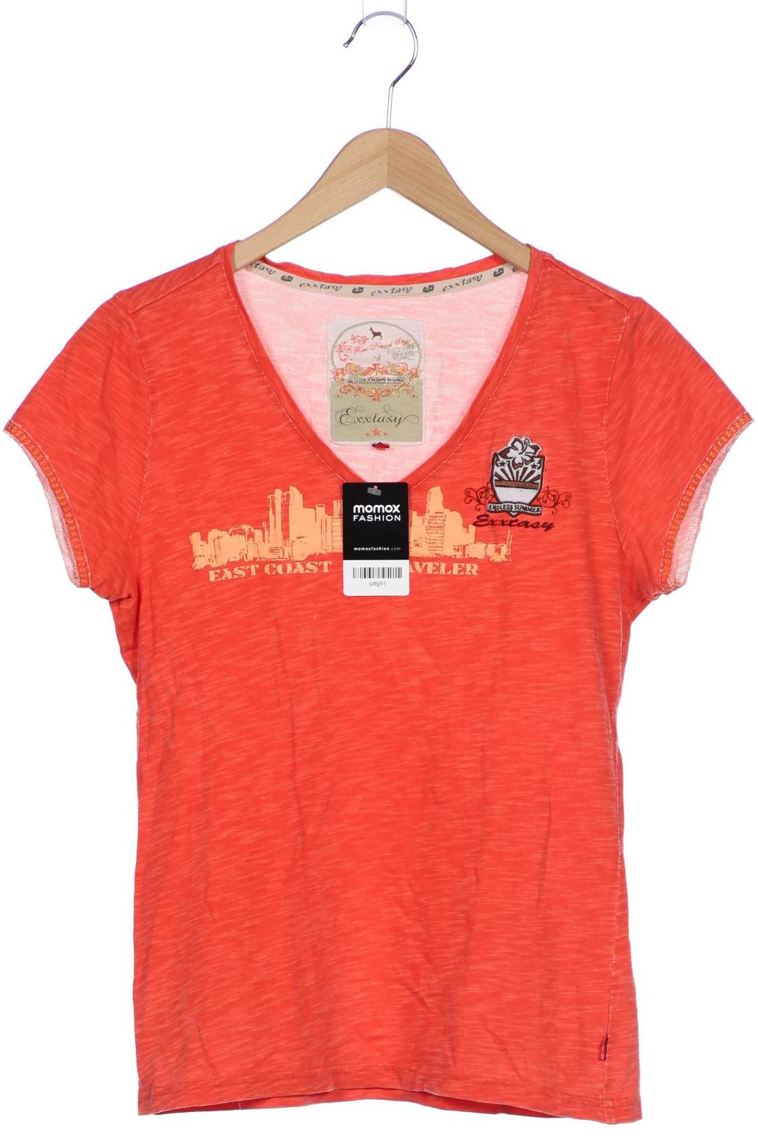 

exxtasy Damen T-Shirt, orange, Gr. 42