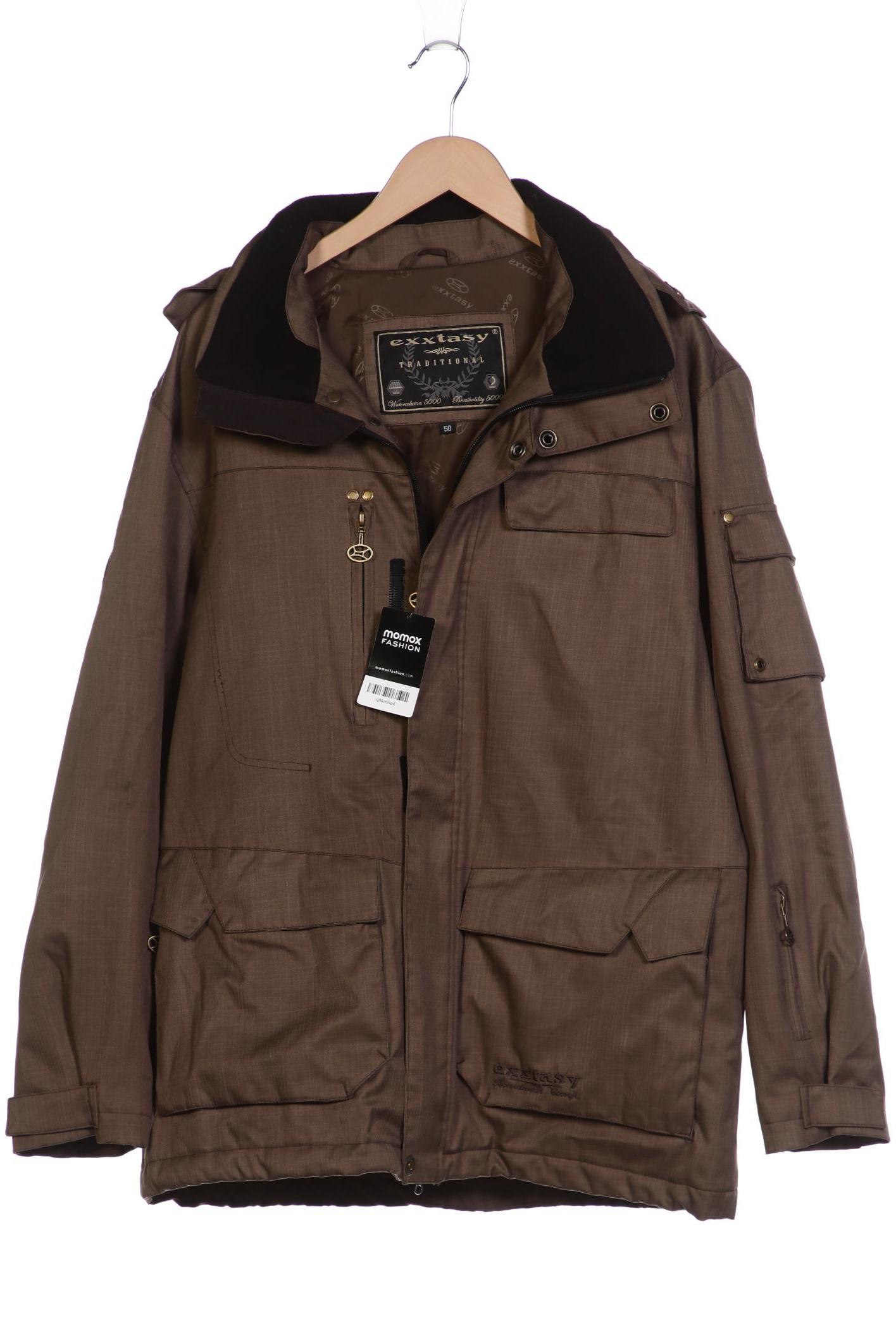 Thumbnail - exxtasy Herren Jacke, braun, Gr. 50