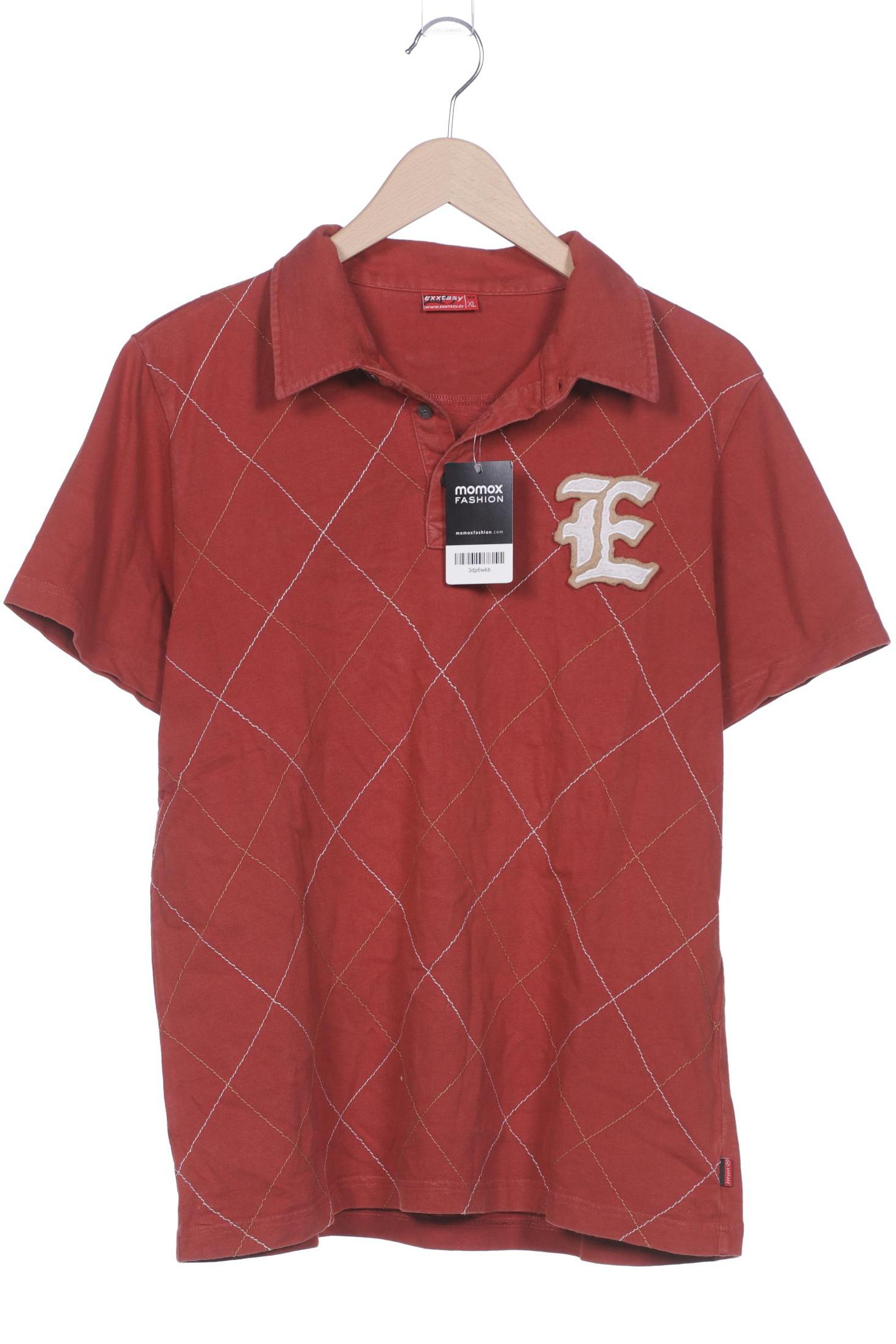 

exxtasy Herren Poloshirt, rot, Gr. 54