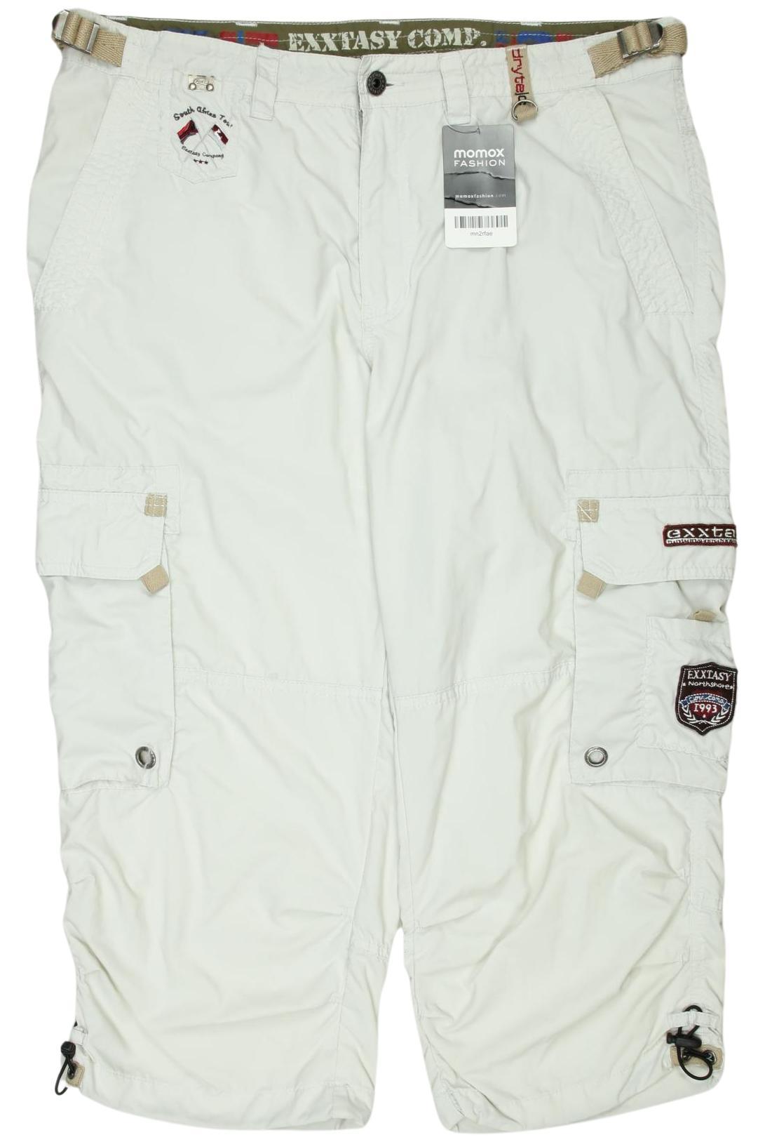 

exxtasy Herren Shorts, cremeweiß, Gr. 50