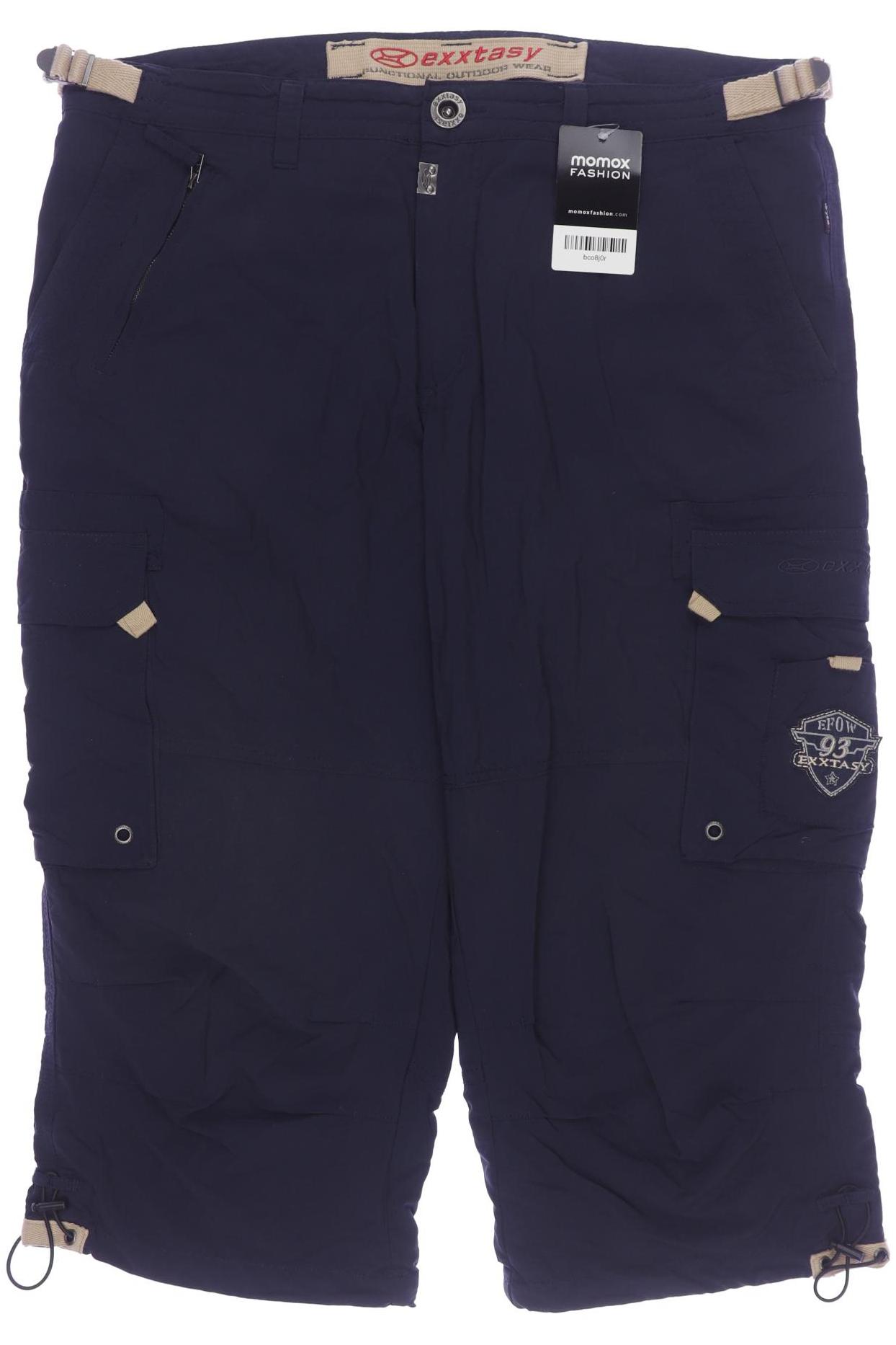 

exxtasy Herren Stoffhose, marineblau, Gr. 52