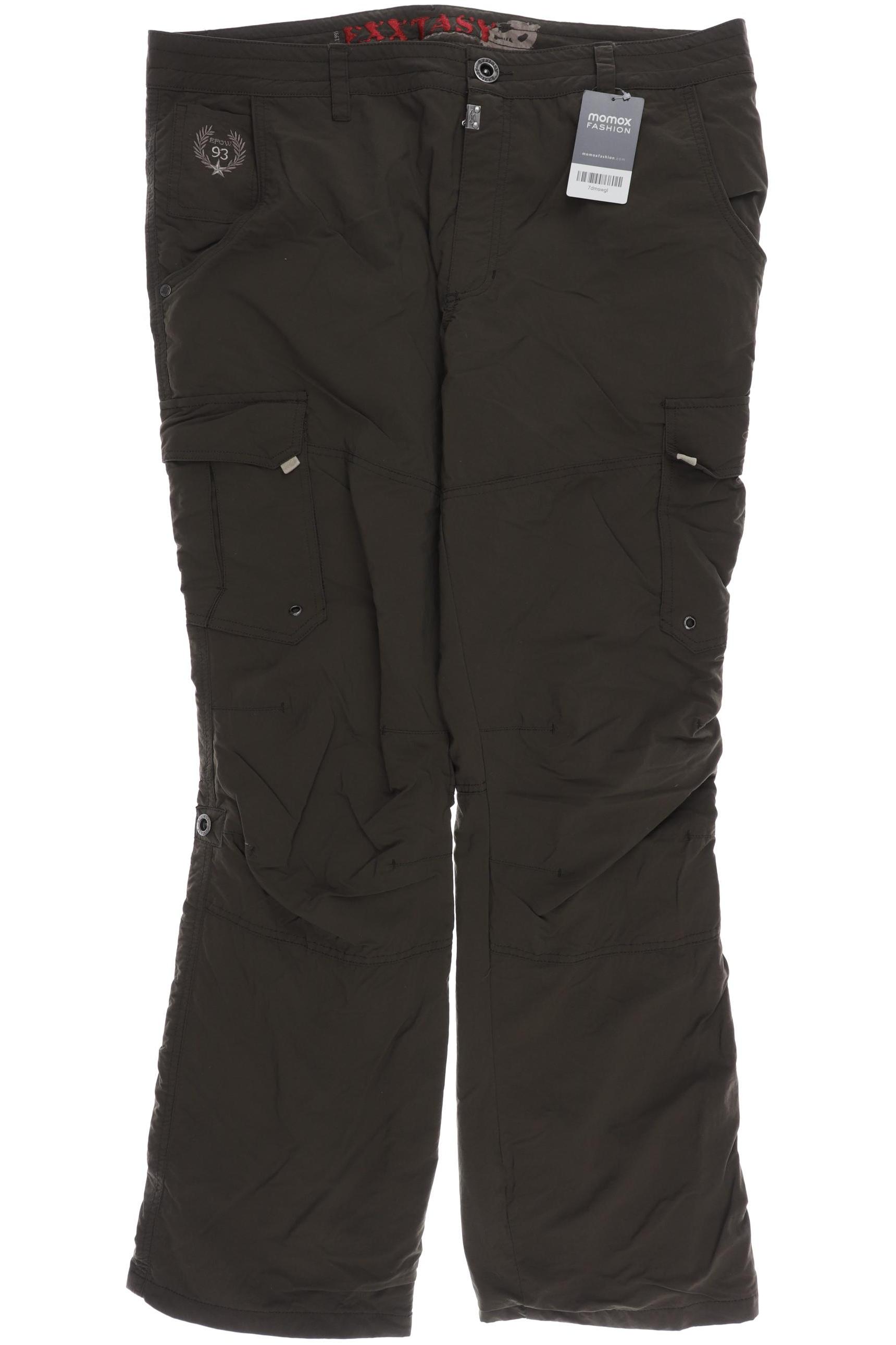 

exxtasy Herren Stoffhose, grün, Gr. 27