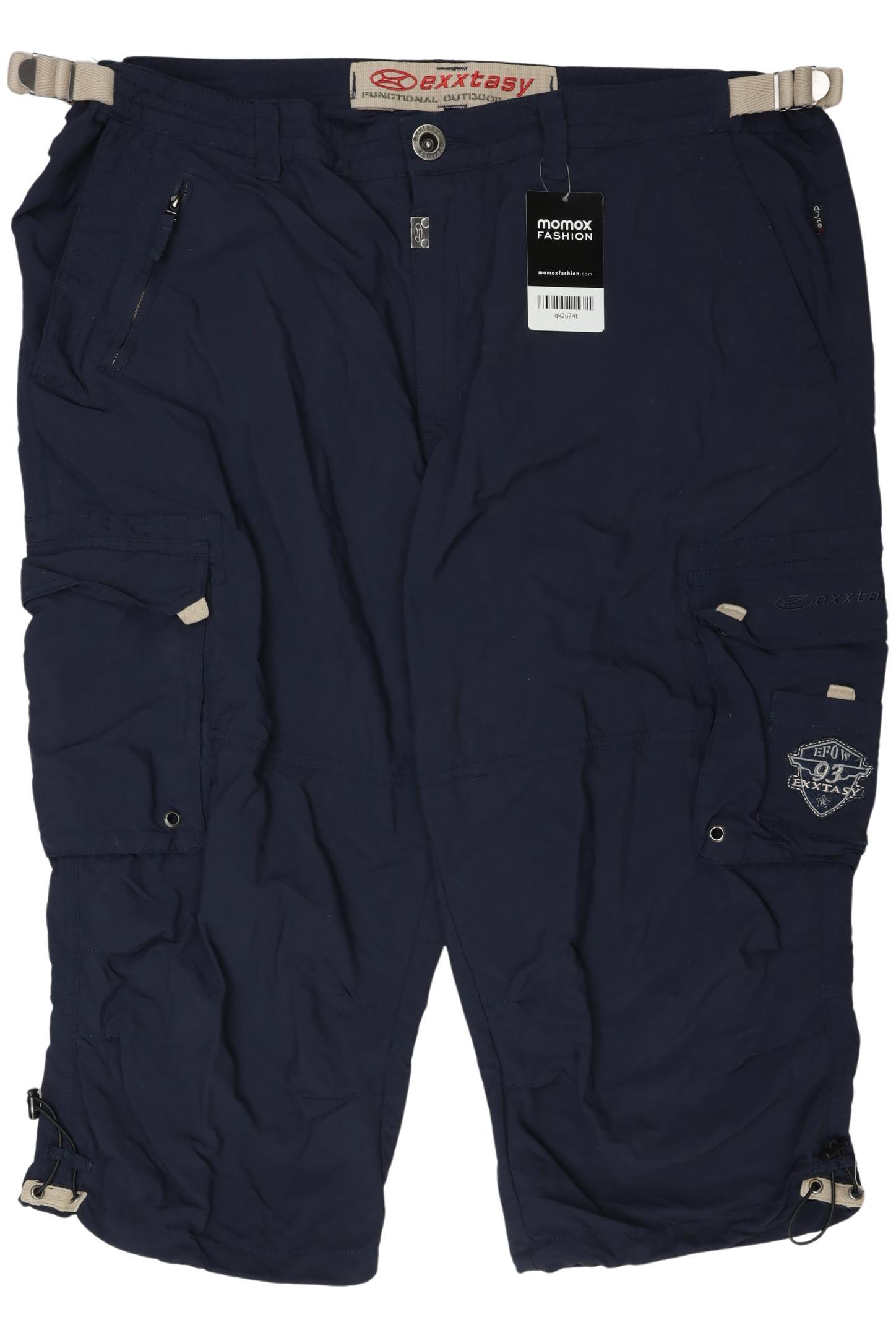 

exxtasy Herren Stoffhose, marineblau, Gr. 58