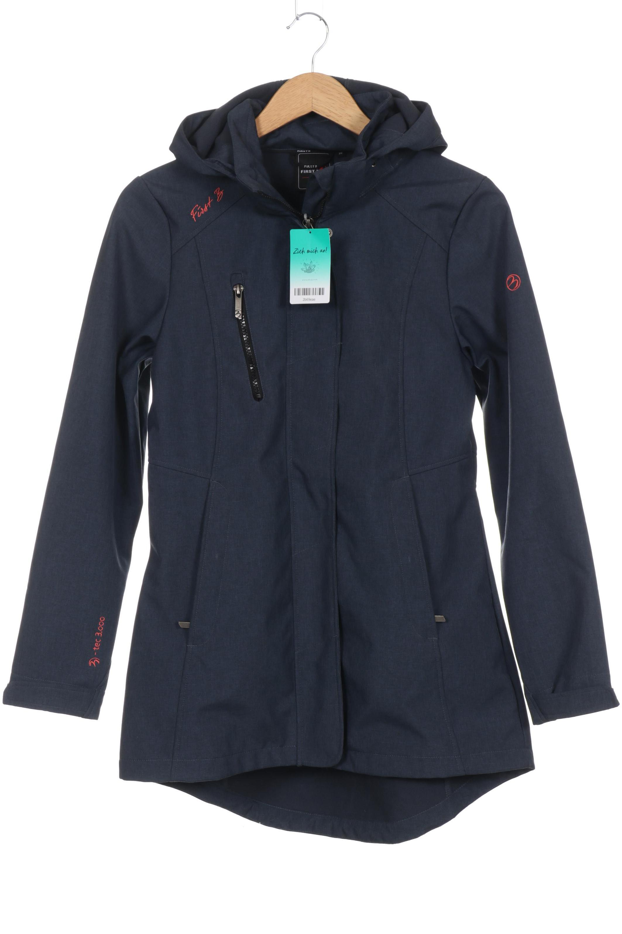

First B Damen Mantel, blau, Gr. 38