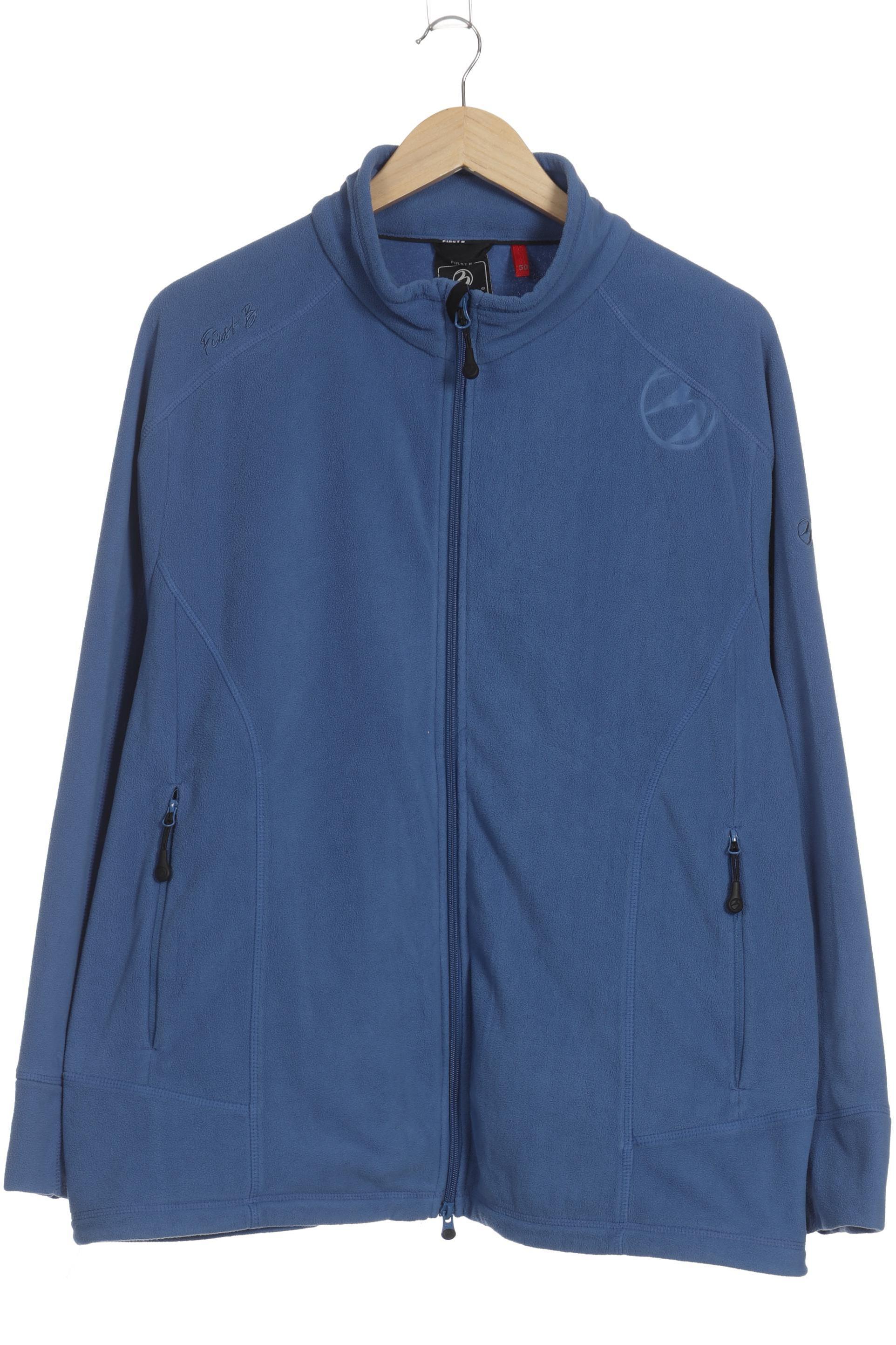 

First B Damen Strickjacke, blau, Gr. 50