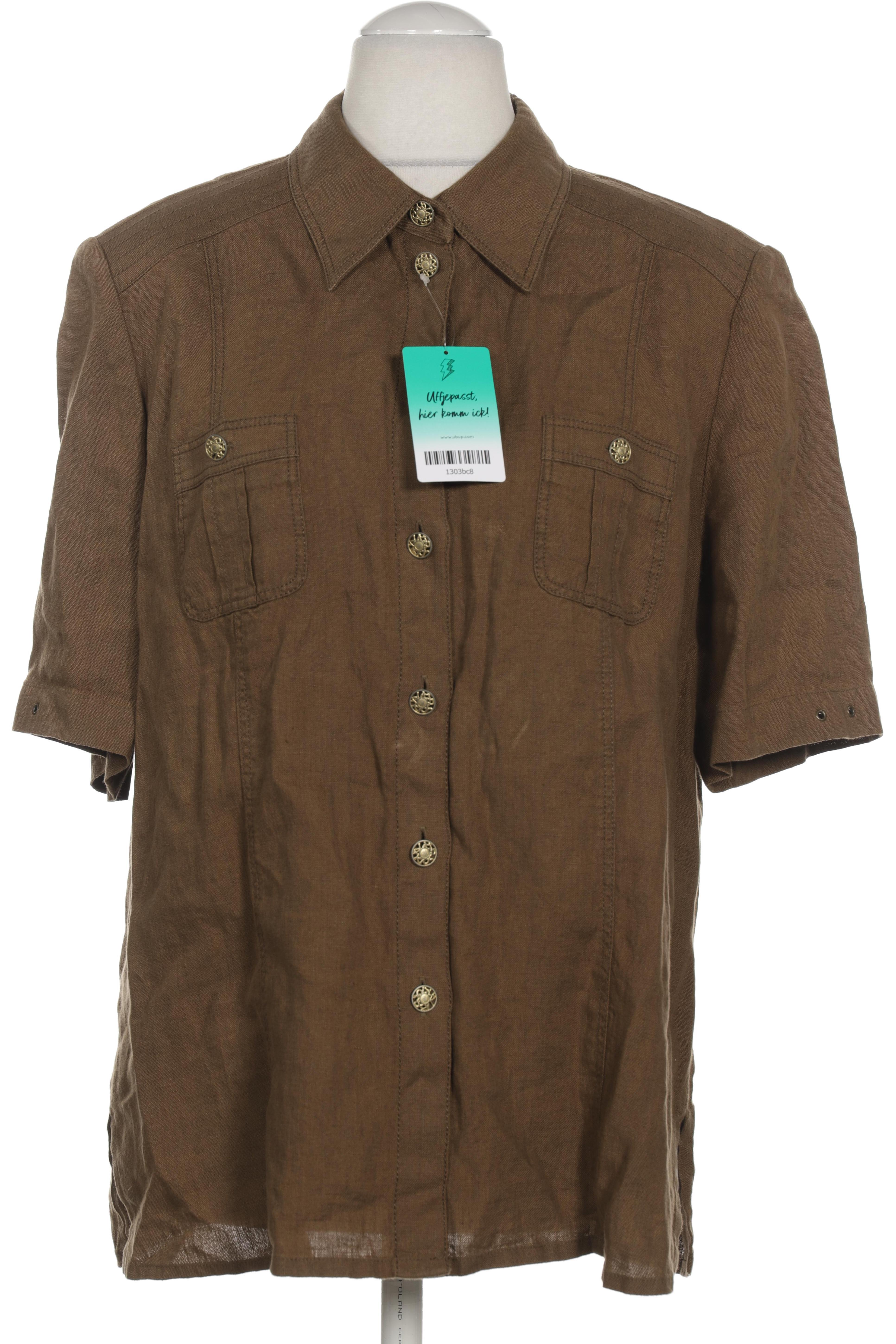 

Frank Walder Damen Bluse, braun, Gr. 42