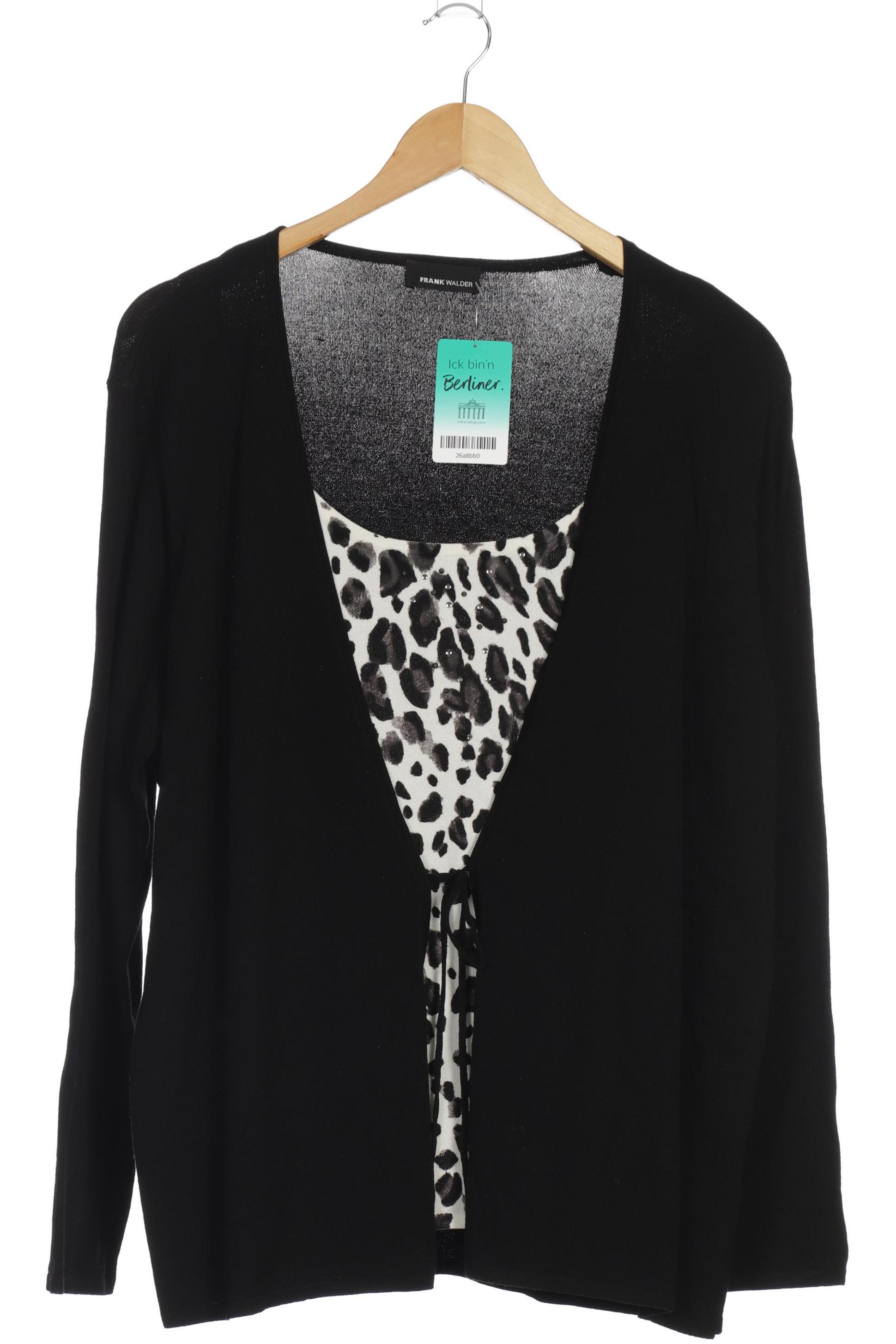 

Frank Walder Damen Pullover, schwarz, Gr. 48