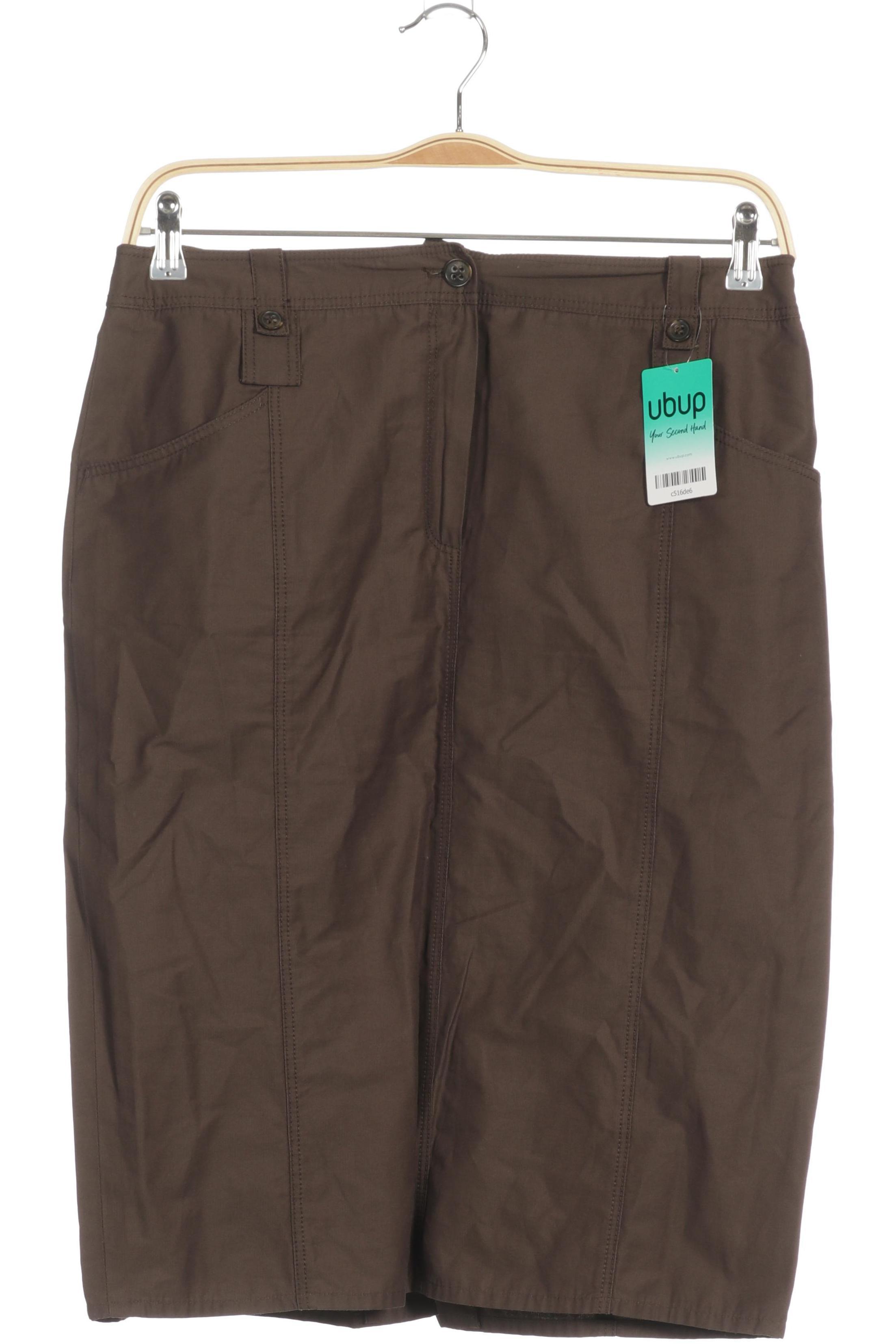 

Frank Walder Damen Rock, braun, Gr. 44