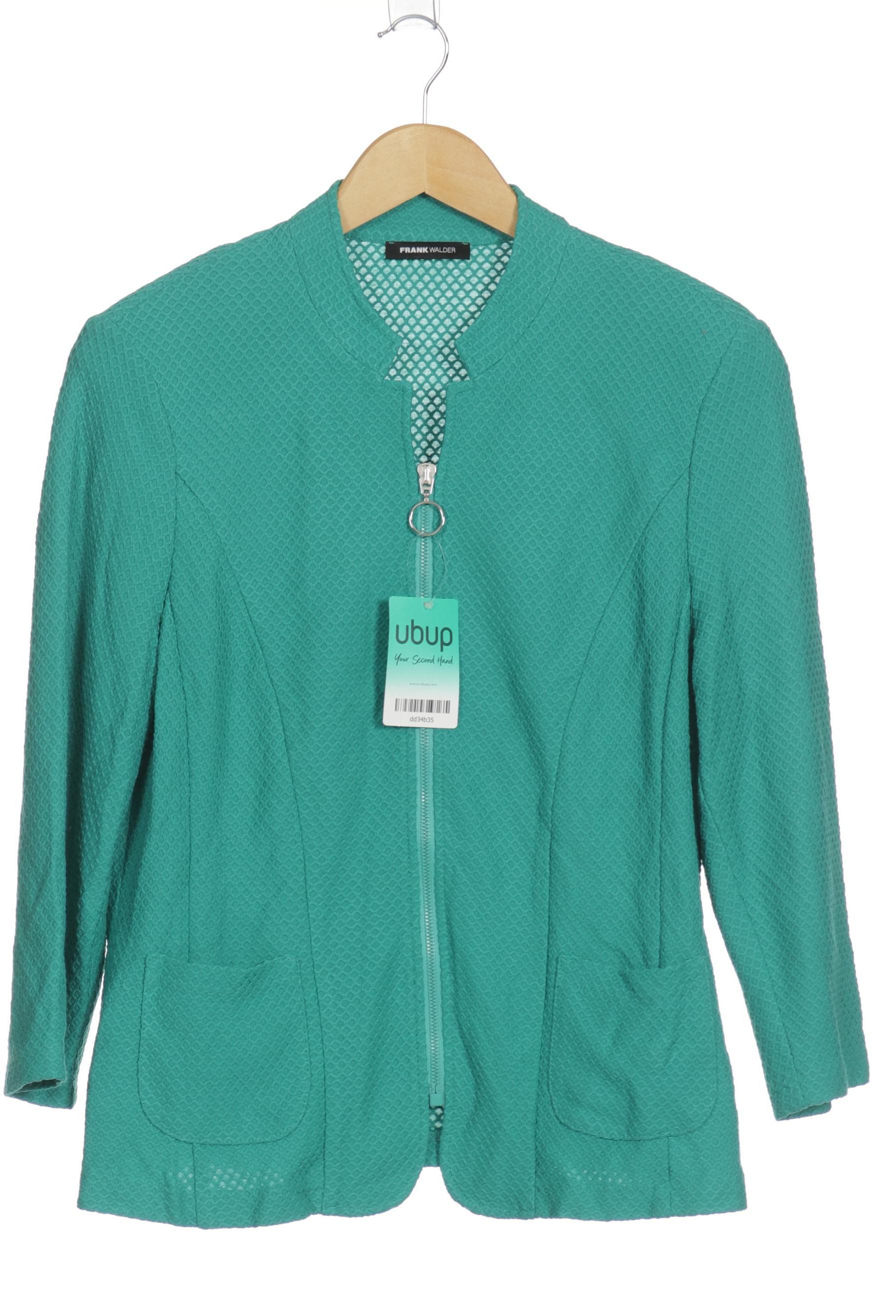 

Frank Walder Damen Strickjacke, grün, Gr. 42