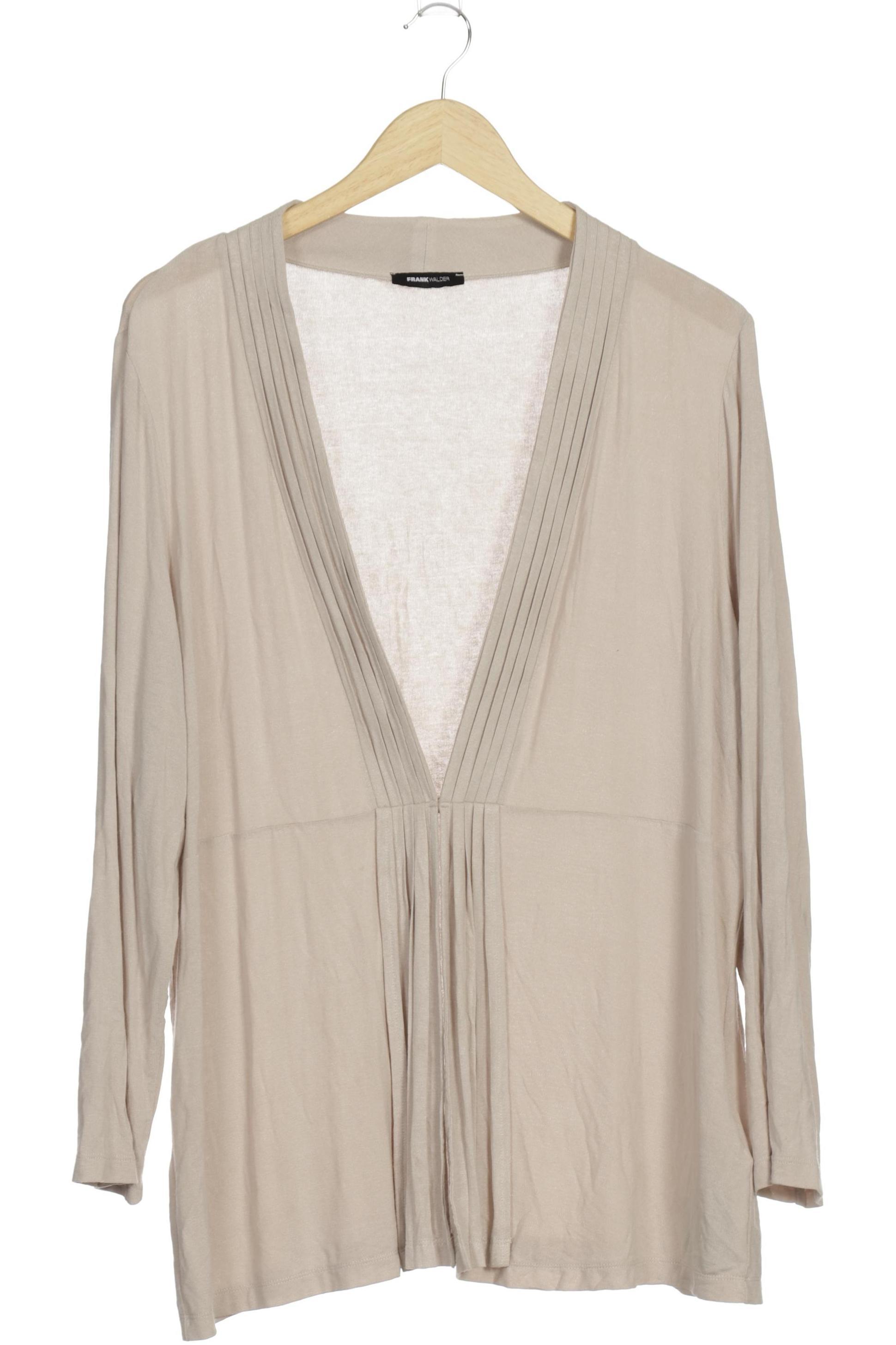 

Frank Walder Damen Strickjacke, grau, Gr. 48